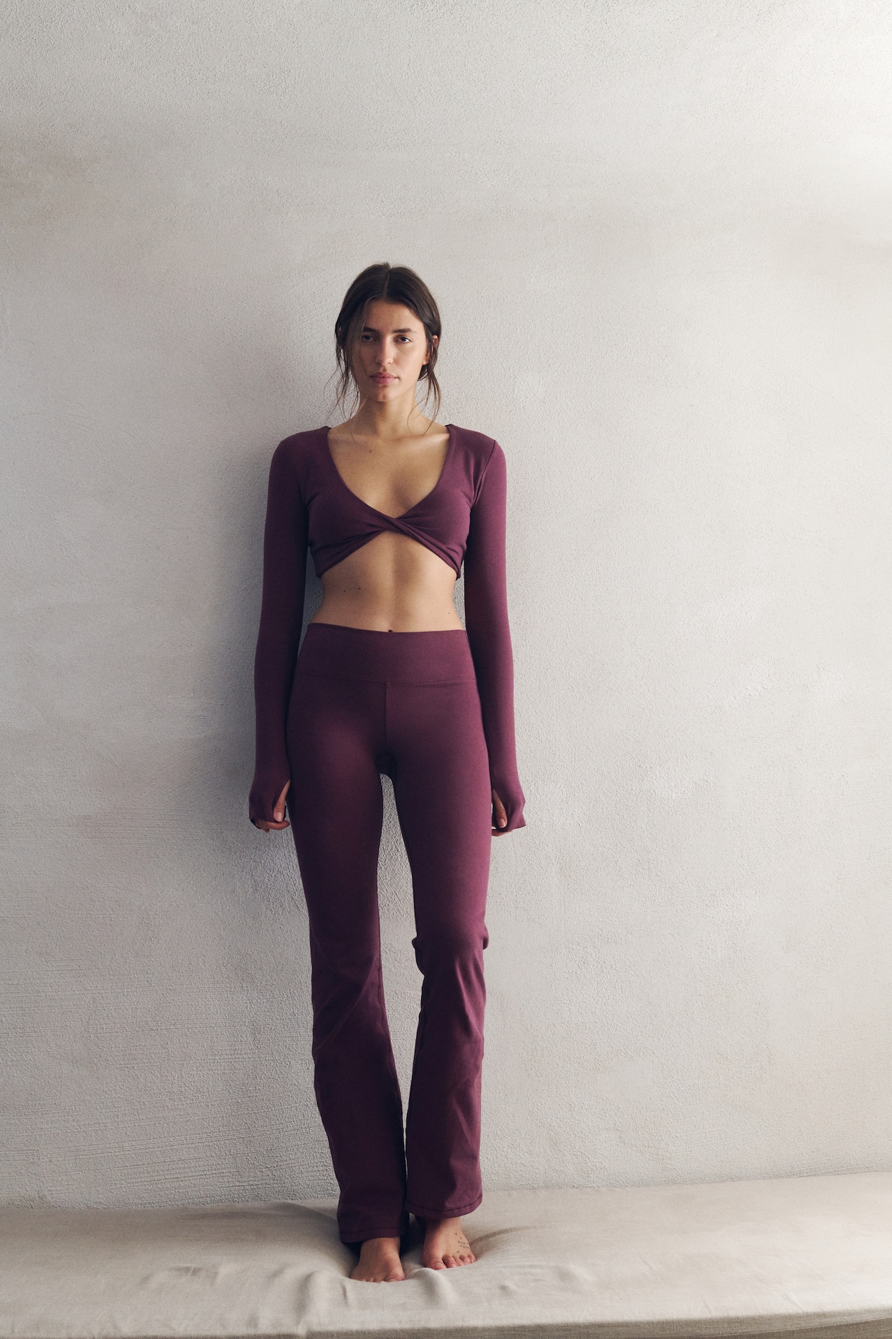 Flared Sports Leggings - image 4