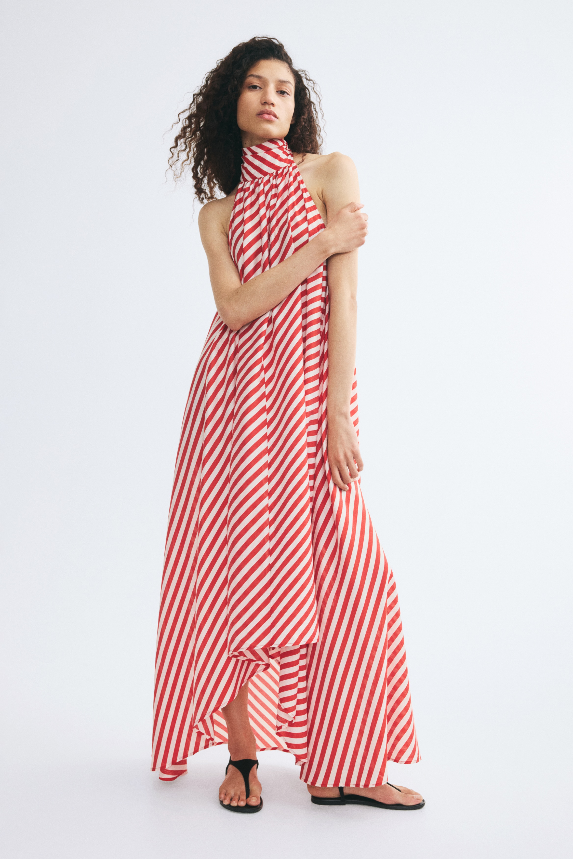 vintage beach dress SIENNA WRAP White Summer Dress With strapless glam dress Variant:MEDIUM line silhouette creates effortless