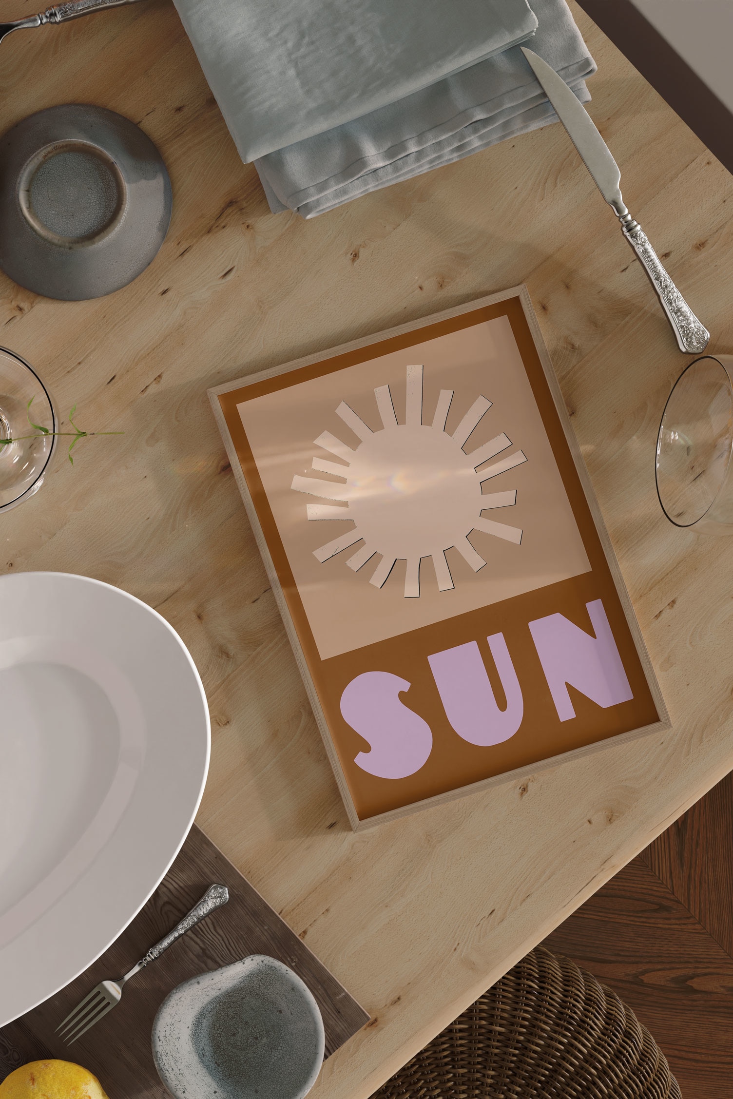 French Toast Studio - Cheer Up Sun Brown - Brun/sol