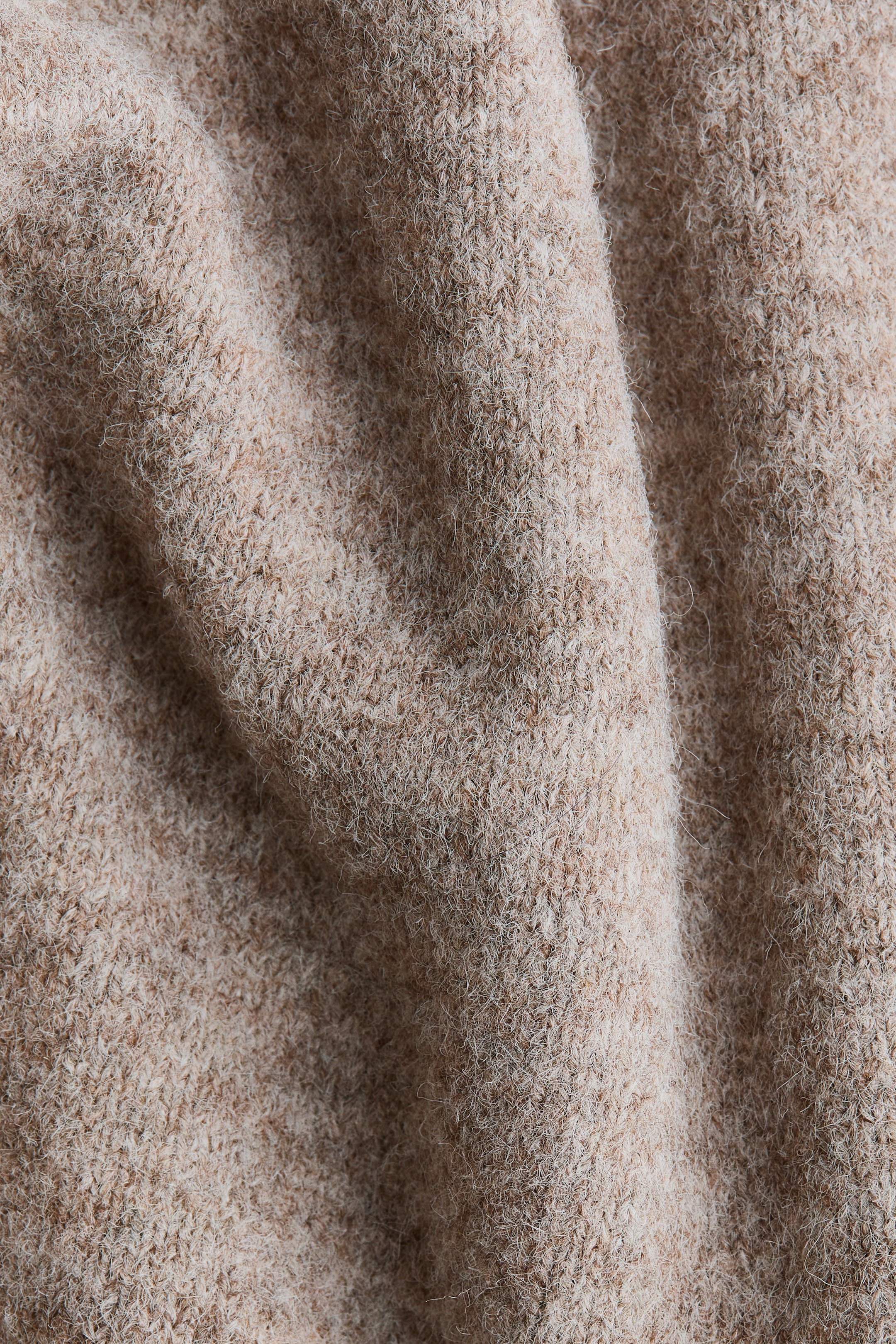 Fine-Knit Sweater with Collar