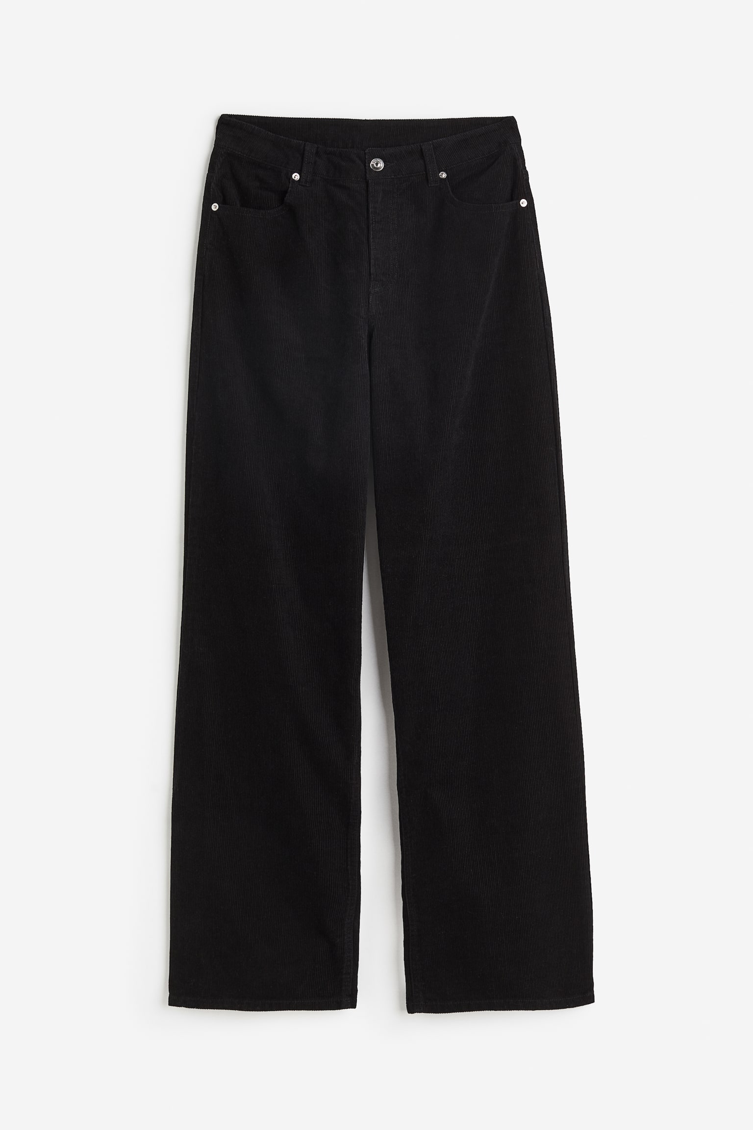 Corduroy Pants - Black/Light grey/Dark brown - 1