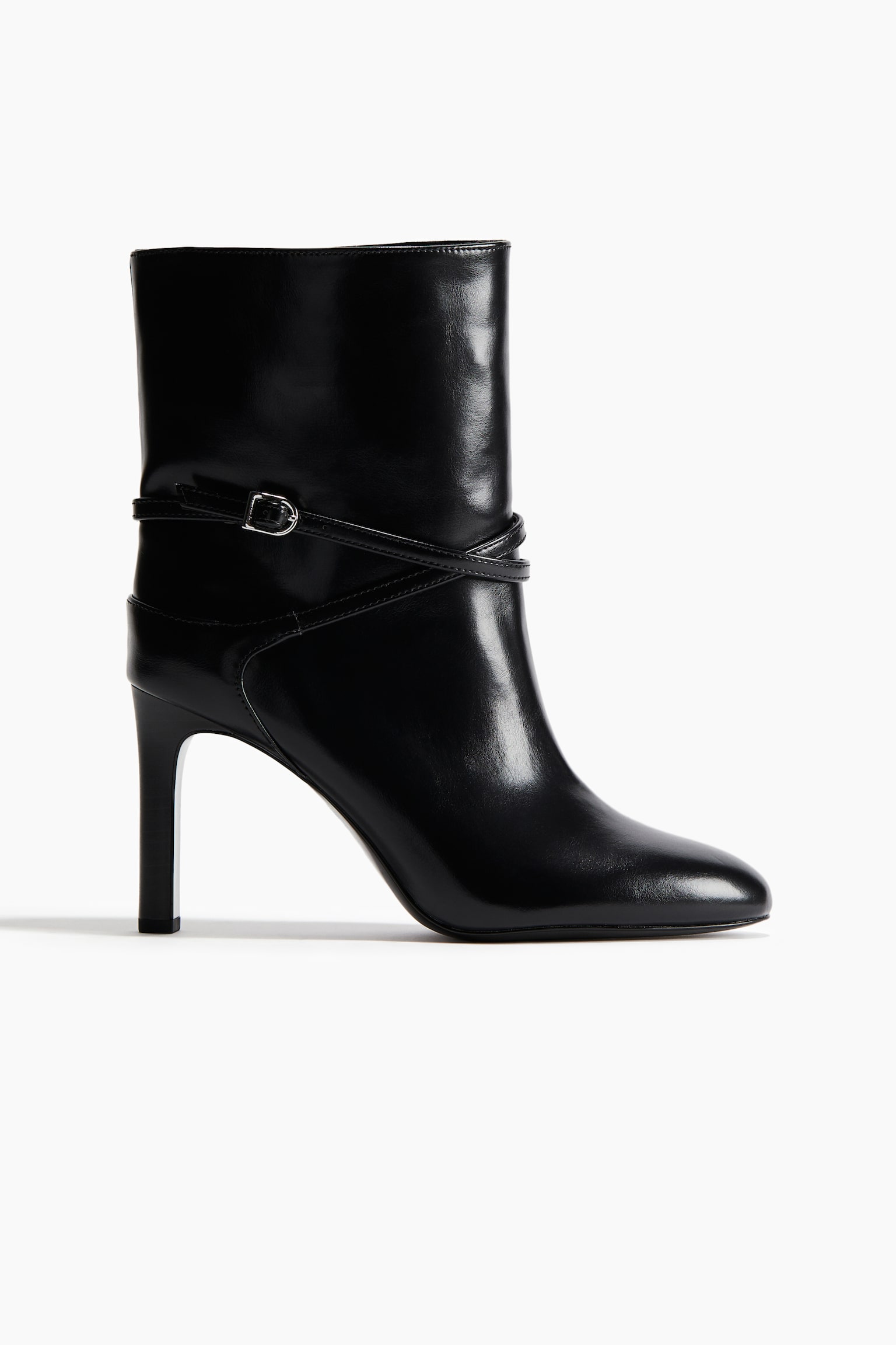 Heeled ankle boots - Black - 2