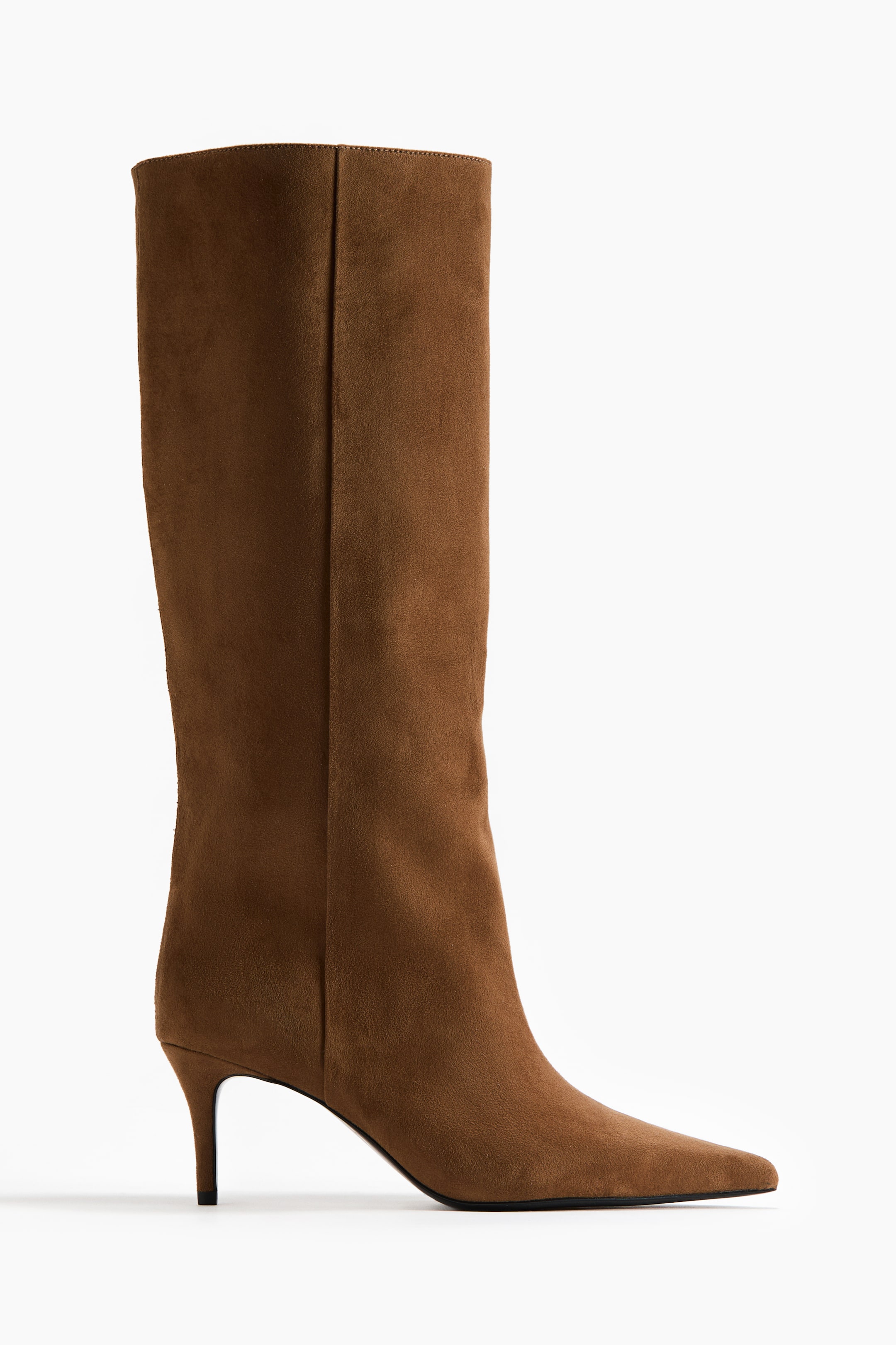 View larger image: Knee-high boots - Dark beige - Ladies | H&M 1