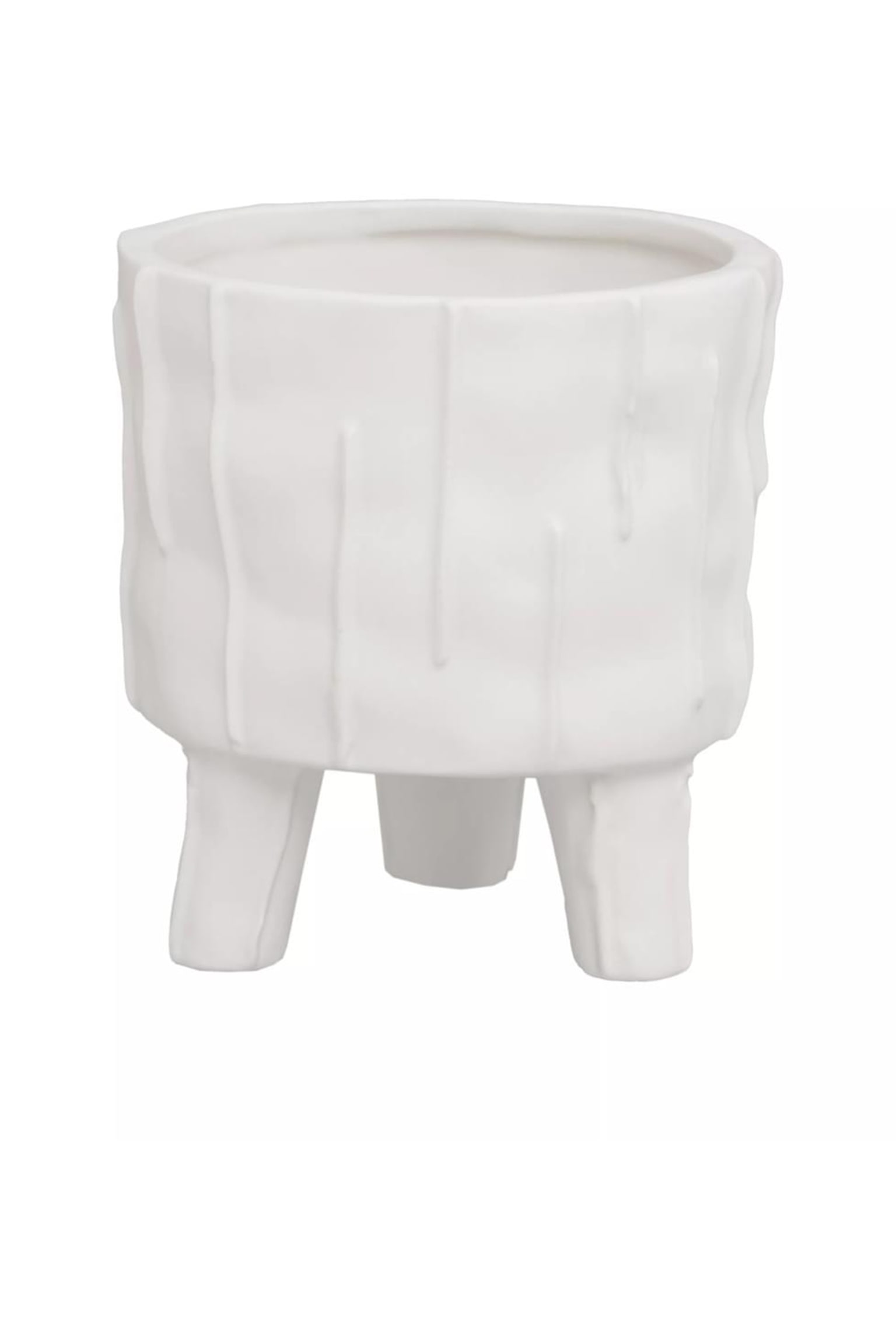 Fara Small Planter - White - 1