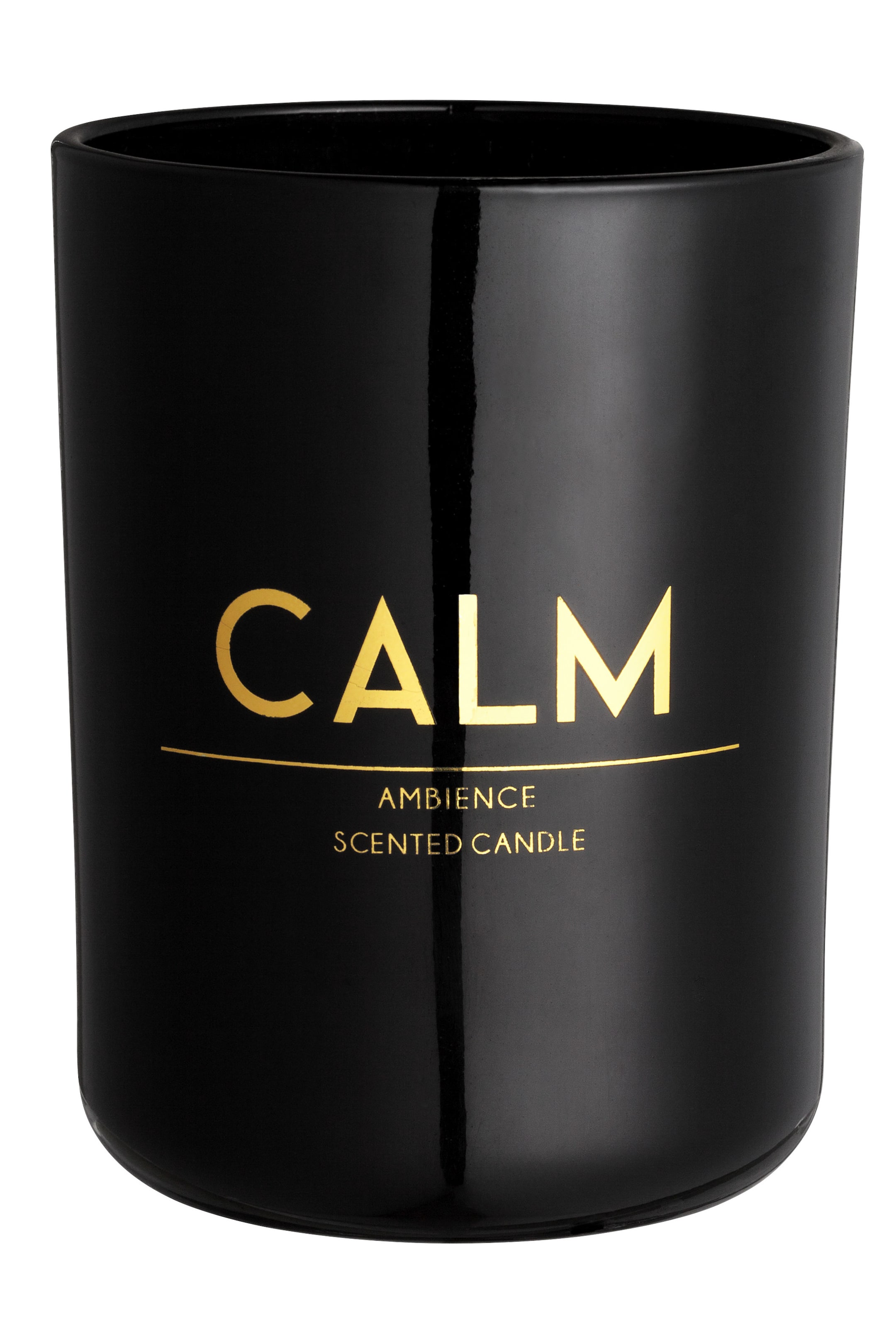 View larger image: Scented candle in glass holder - Black/Orchid - Home All | H&M GB 1