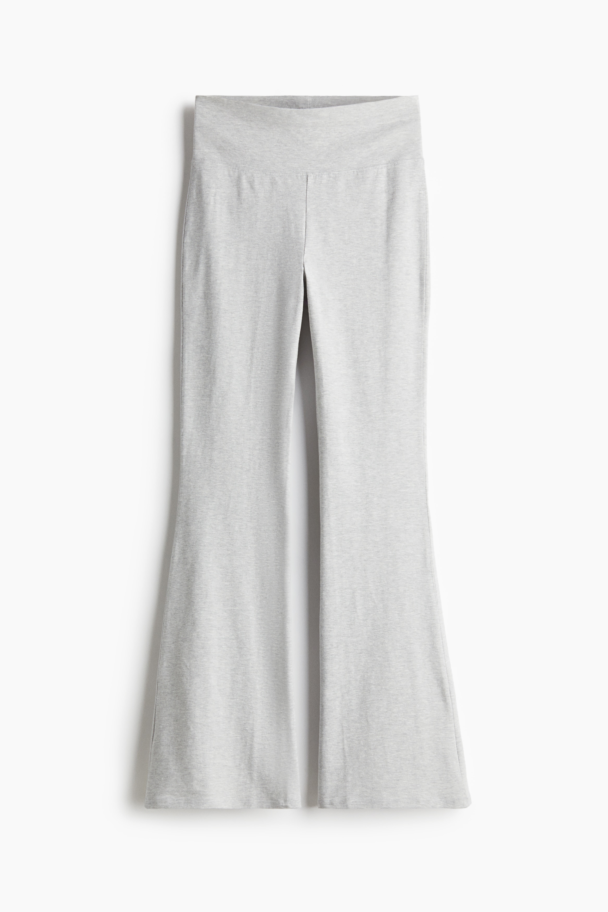 Flared Leggings - Light gray melange/Black/matte/White/Black/Dusty gray/Black