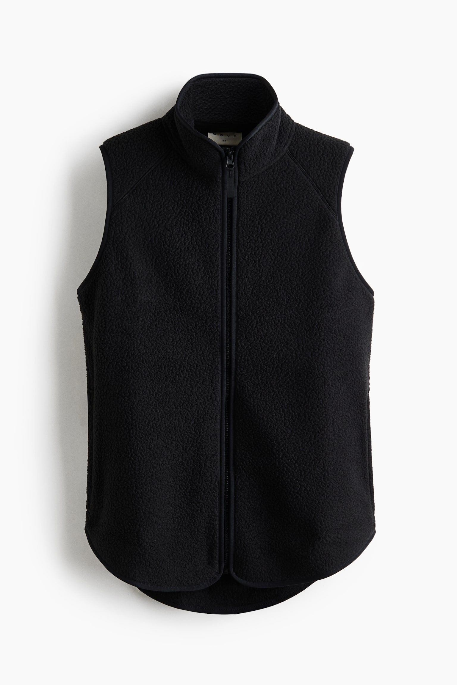 Regular Fit Teddy sports gilet - Black/Espresso brown/Ivory/Warm brown