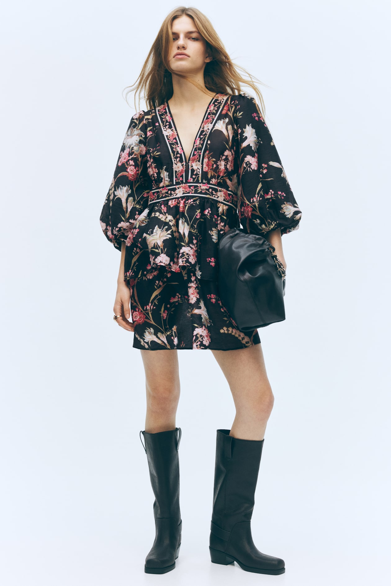 Linen-Blend Dress - image 5