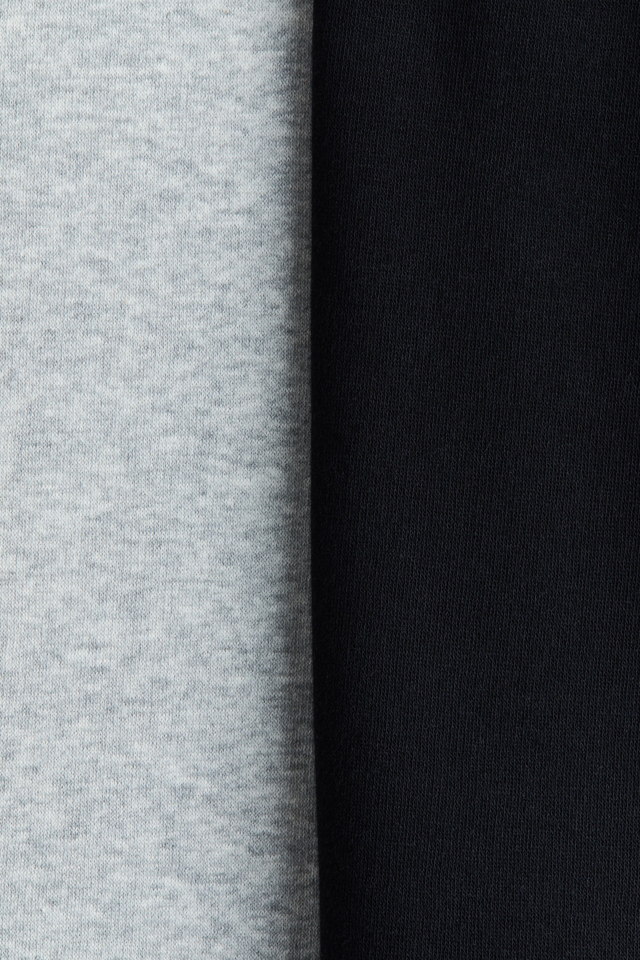 Детские брюки H&M 2-Pack Wide-Leg Brushed-Inside Joggers — фото 2