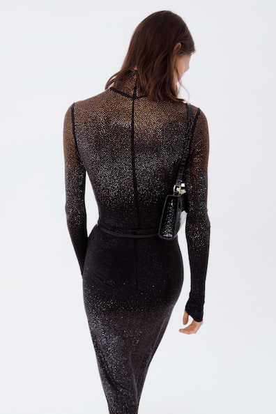 Embellished turtleneck body