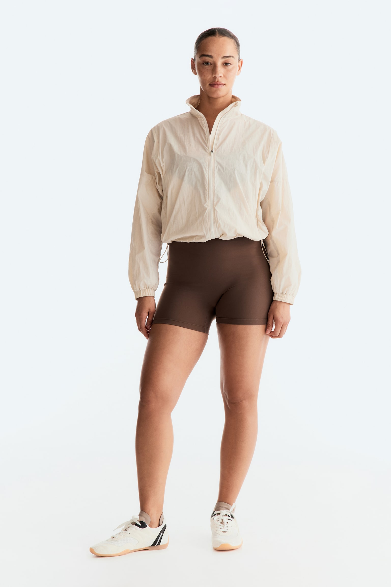 Женский спортивный комбинезон H&M SoftMove, цвет: Мокко — фото 4