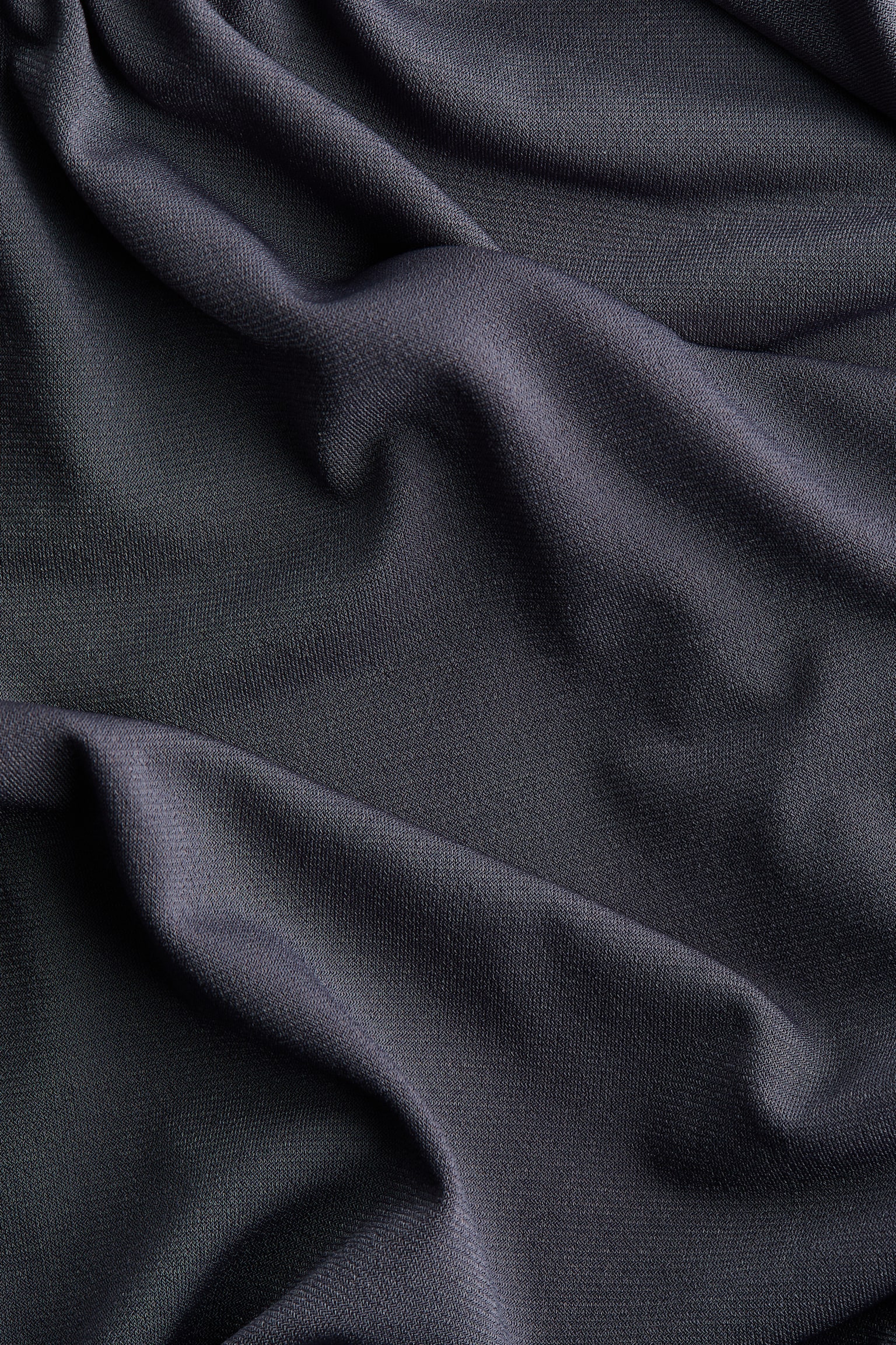 Top à col cheminée avec manche unique - Gris/Noir/Beige - 4