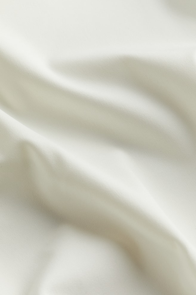Body string en jersey - Blanc/Noir/Beige foncé - 4