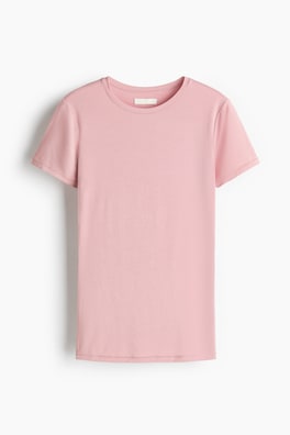 Figurnära T-shirt i modal