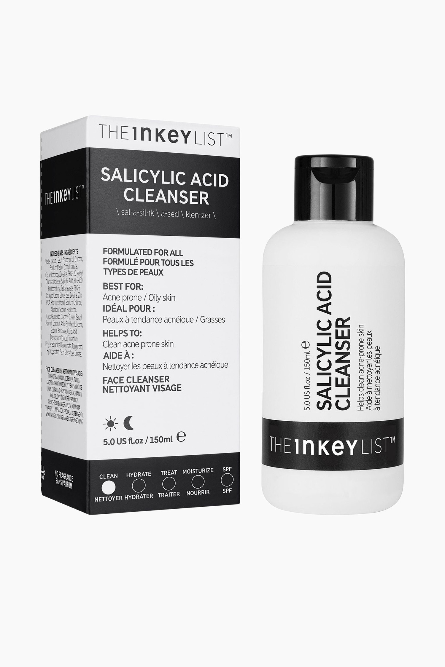 The INKEY List - Salicylic Acid Cleanser - Gel Cleanser