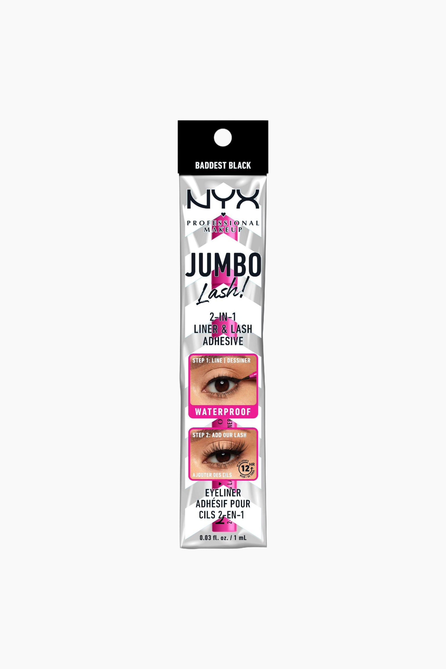 Eyeliner Per Ciglia Finte Jumbo Lash - Black 1 - 5