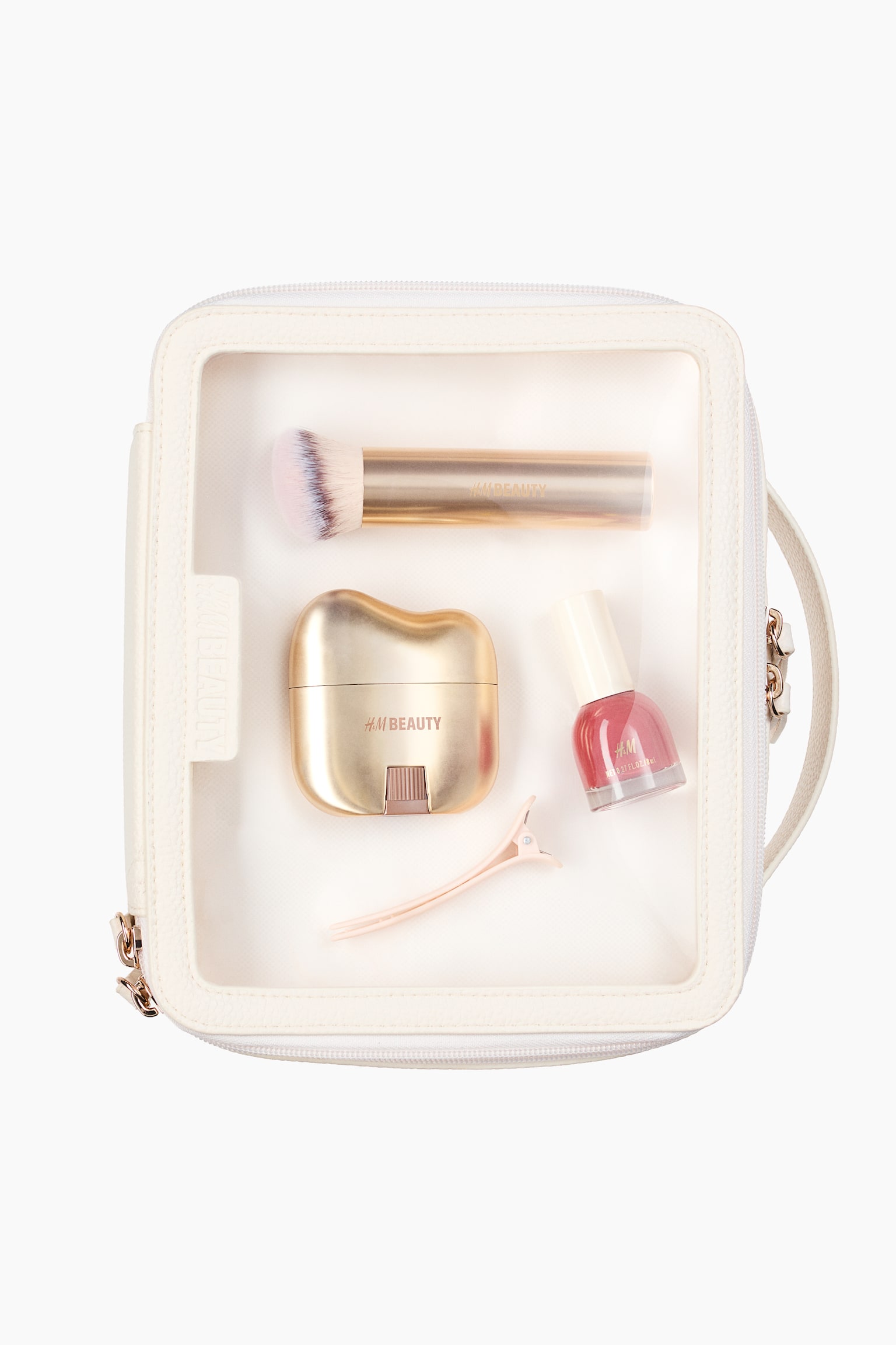 Trousse de toilette - Crème/Noir - 2