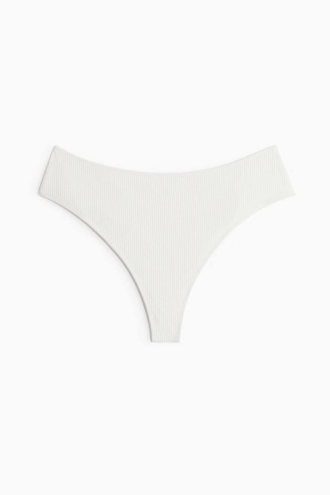 Brazilian Bikini Bottoms - White/White/green patterned/White/red patterned/Brown/Dark green - 1