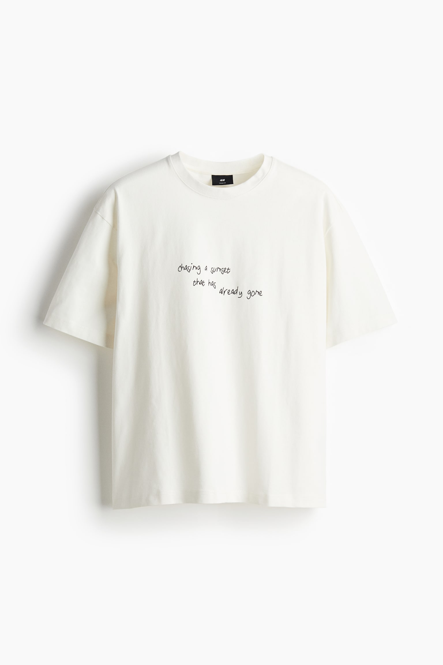 Loose Fit Printed T-shirt - White/Chasing a Sunset/Cream/I Love LA/White/Passion/Black/Interested/Cream/Beverly Hills/Black/Los Angeles/Black/LA Privileges/Black/Love/Light blue/Skateboarder - 2