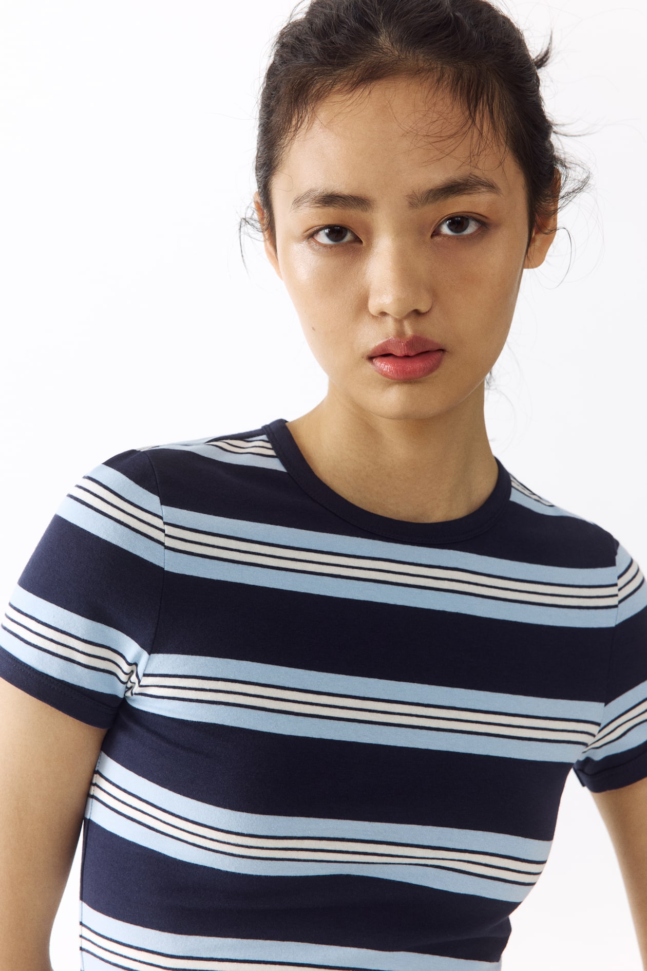 Fitted Cotton T-Shirt - image 5