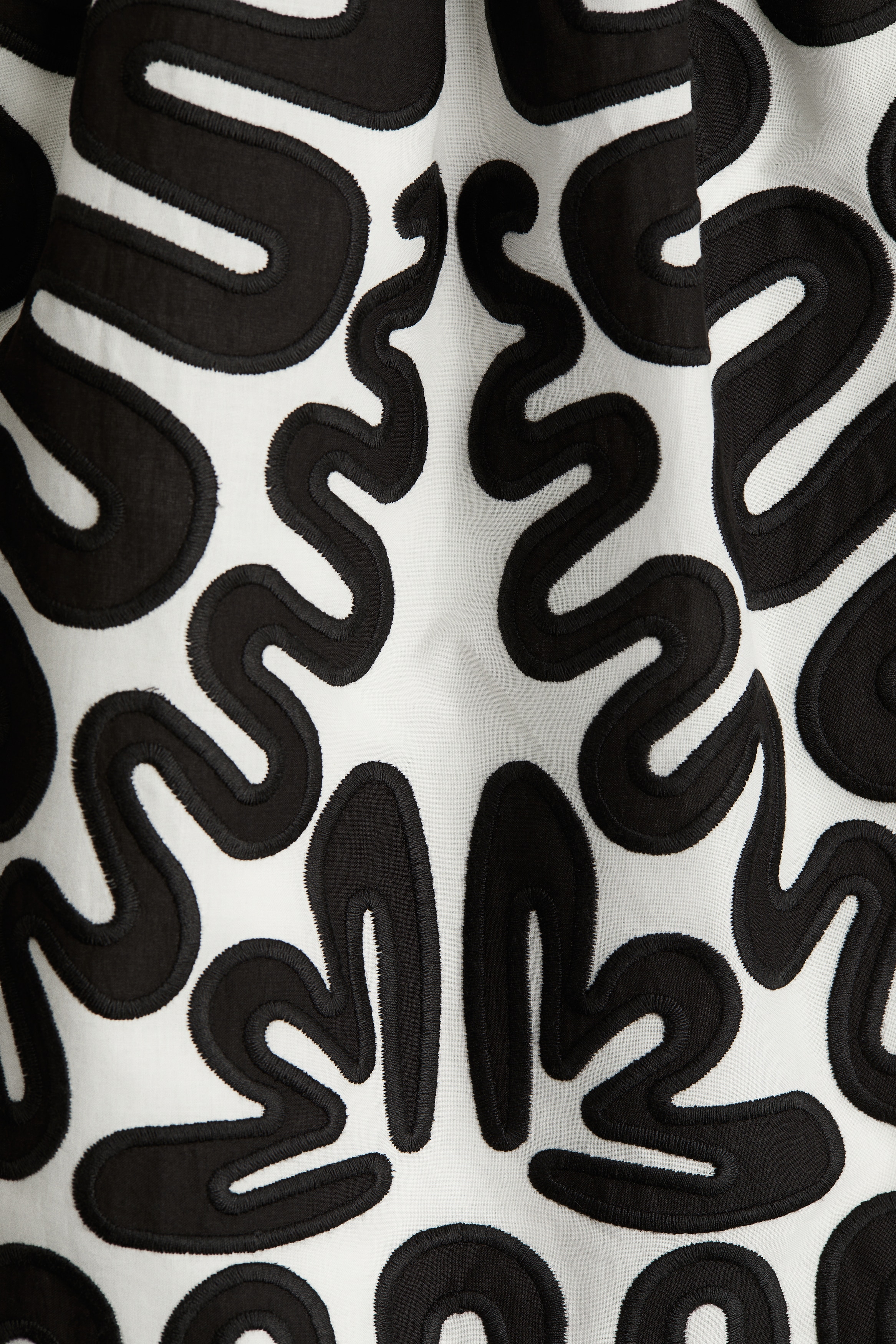 Embroidered strappy dress
