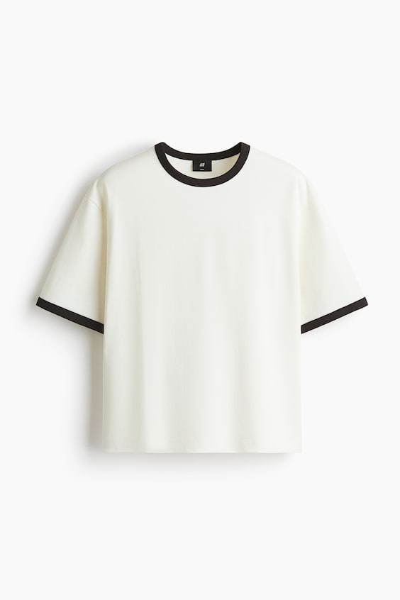 Мужские футболки H&M Loose-Fit Boxy T-Shirt