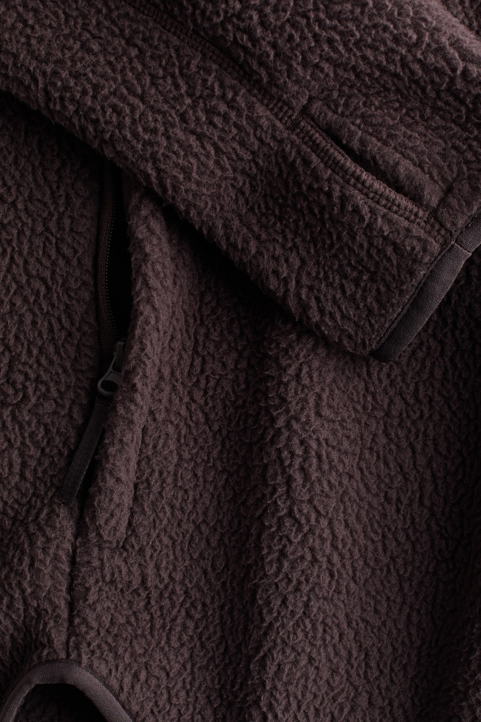 Спортивна куртка з плюшу - Трюфельно-сірий/Античний рожевий/Світло-бежевий - 3