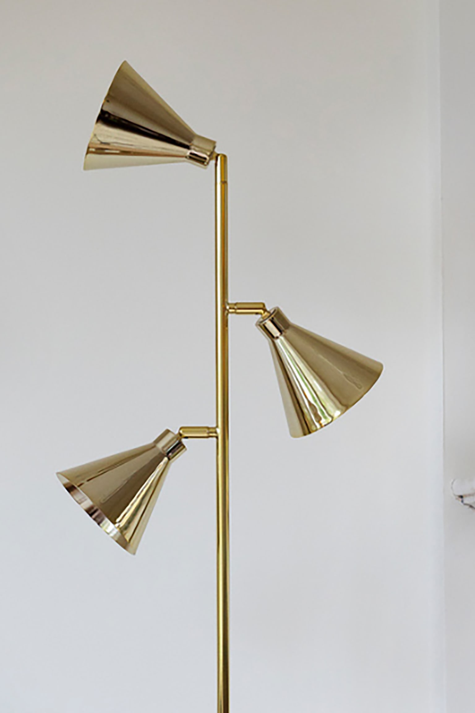 Cone Floor Lamp - Gold - 4