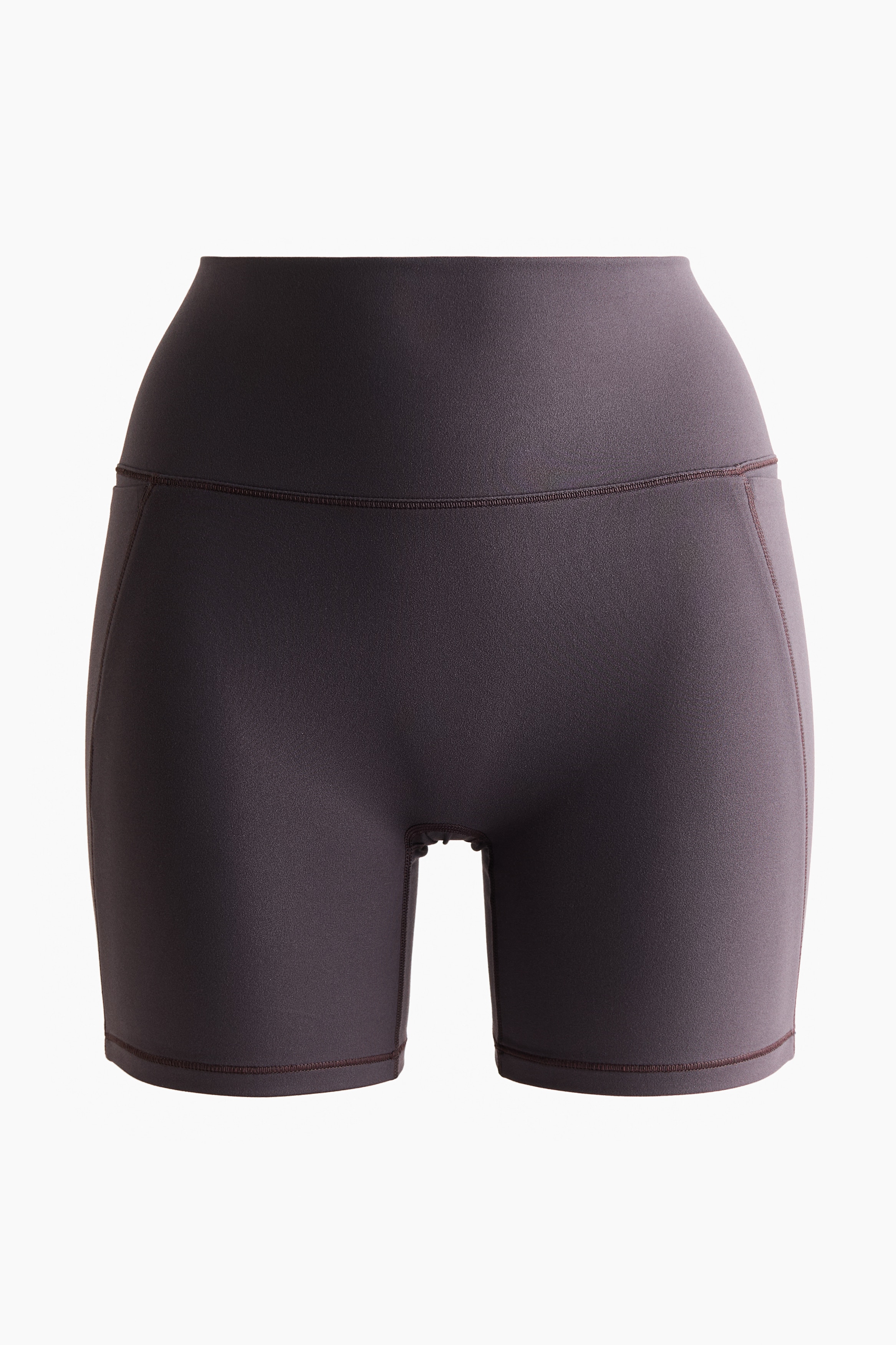 Sports cycling shorts with SoftMove™ - Dusty purple/Black