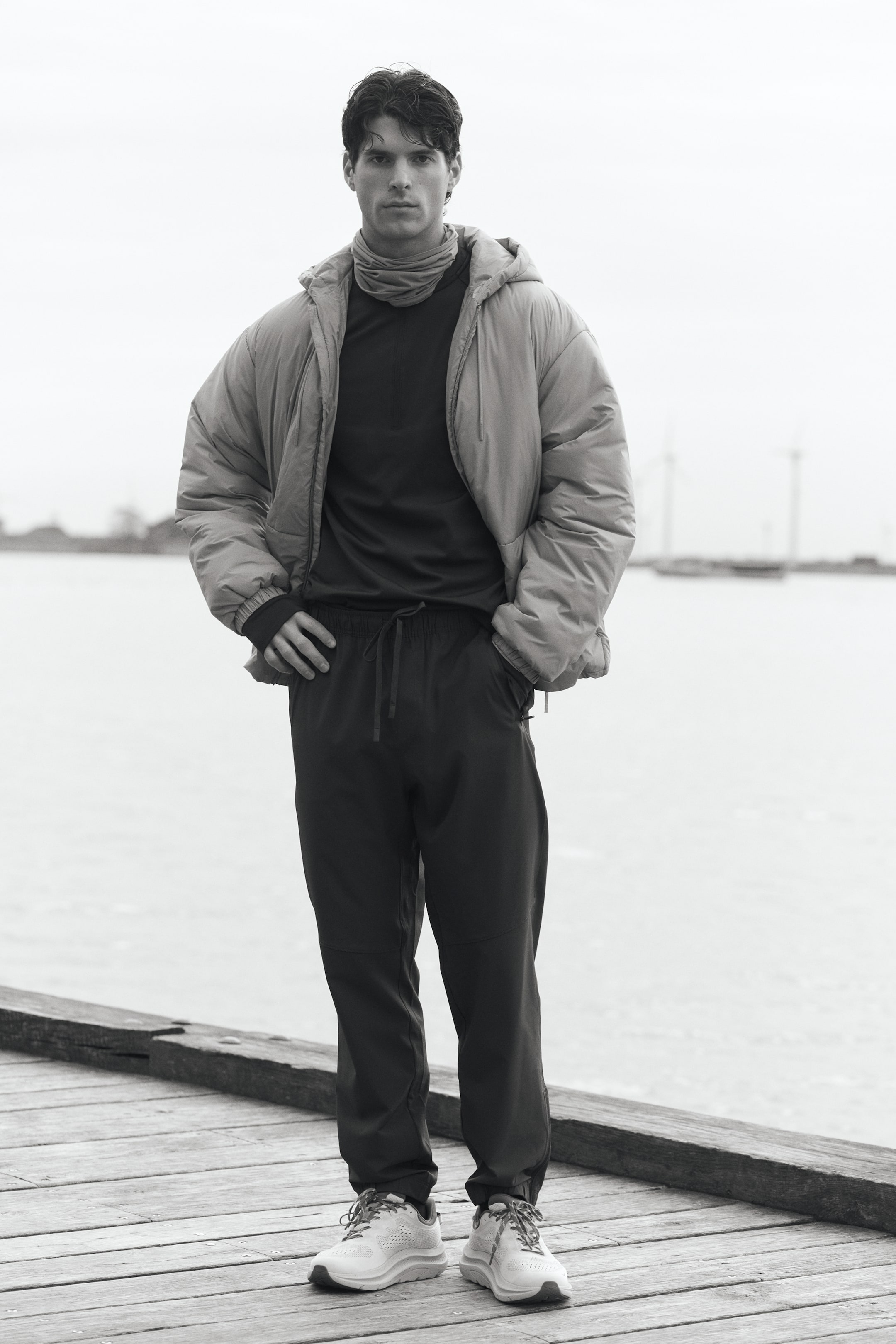 Мужские брюки H&M Sports Joggers with DryMove™ — фото 4