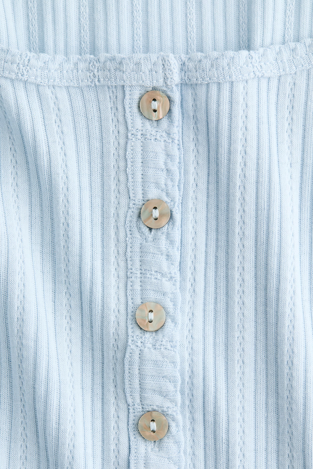 Pointelle-Knit Top - image 2