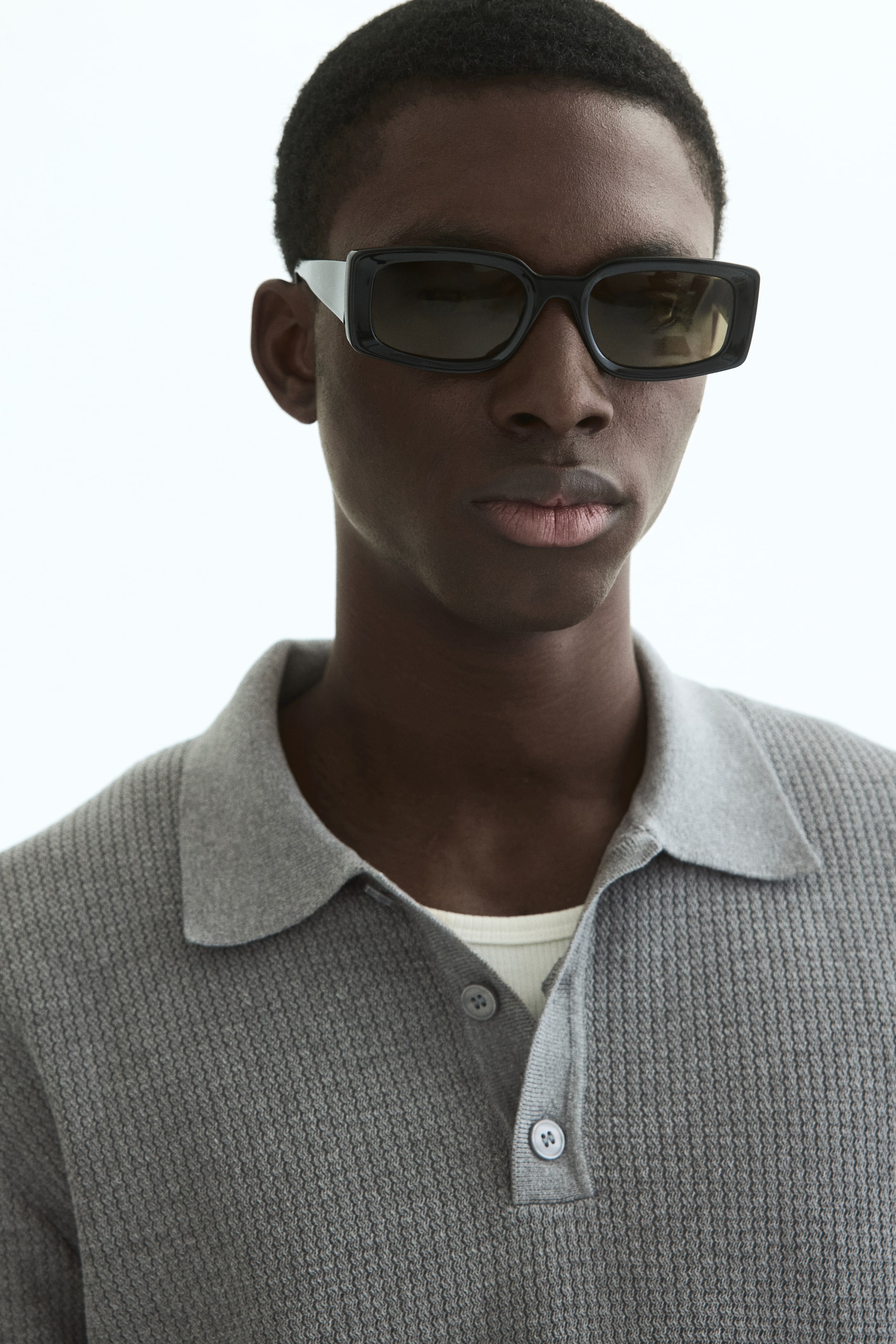 Regular-Fit Knit Polo Shirt