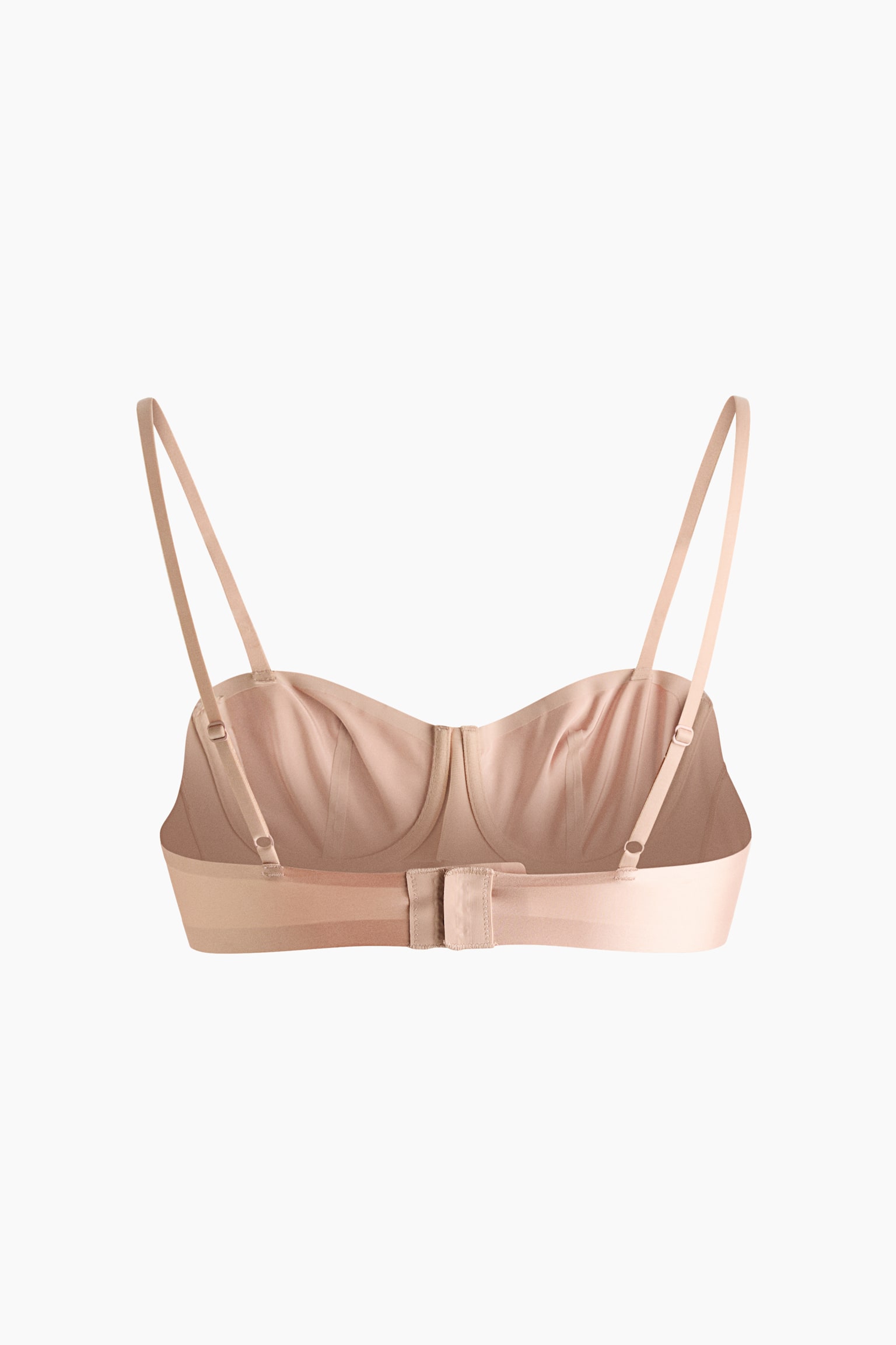 Biustonosz na fiszbinach - Beżowy/Czarny - 4