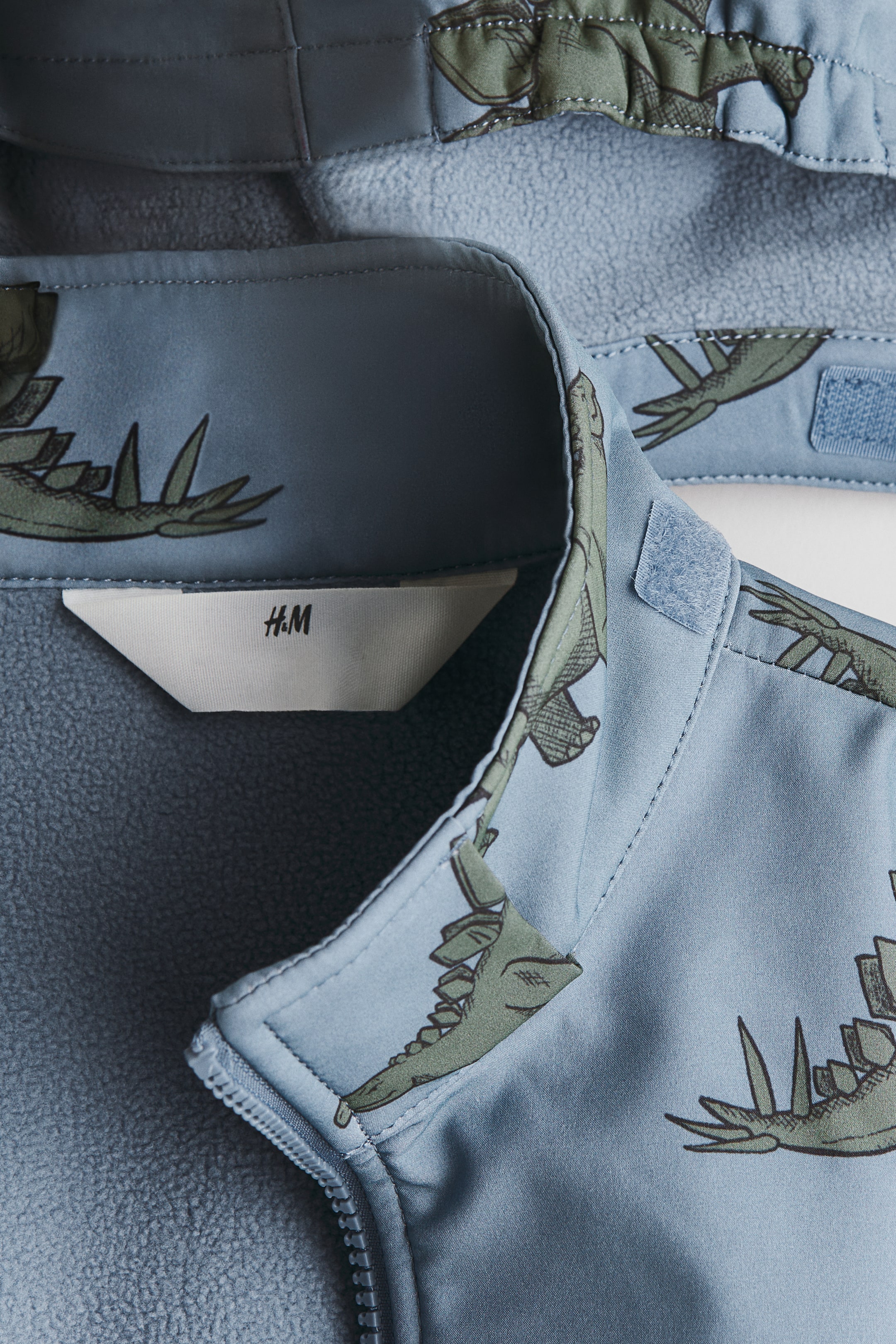 Детские куртки H&M Water-Resistant Softshell Jacket — фото 3