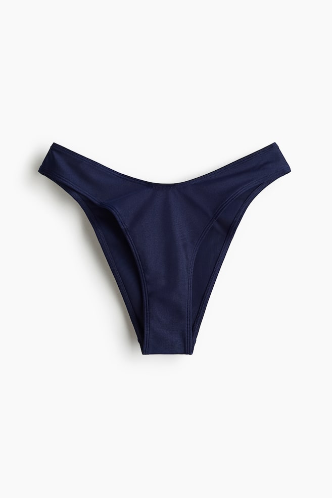 Braga de bikini Brazilian tipo tanga - Azul marino/Rosa oscuro/Turquesa/Azul vivo - 1