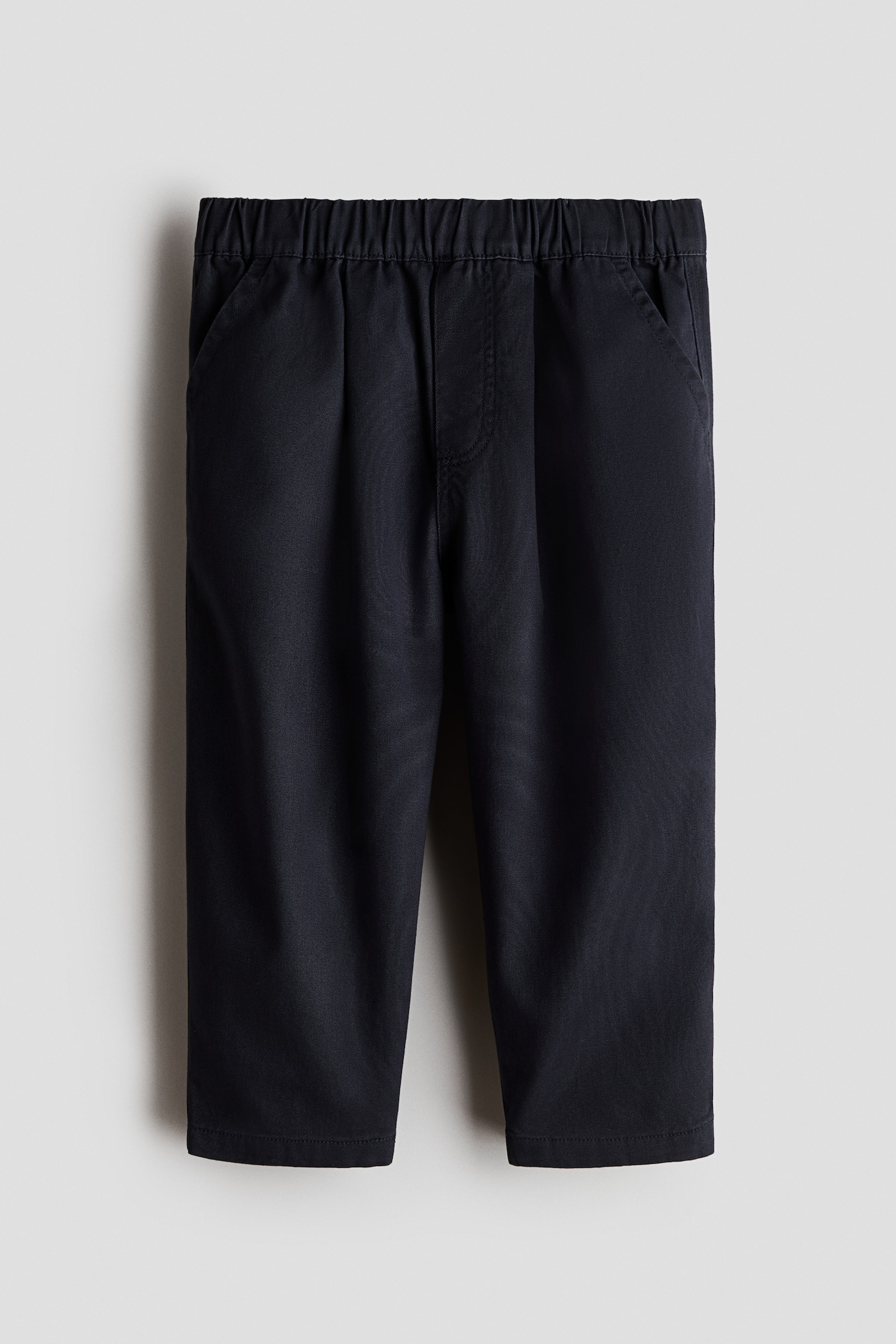 Pantaloni chino din twill de bumbac - Bleumarin/Verde-kaki - 1