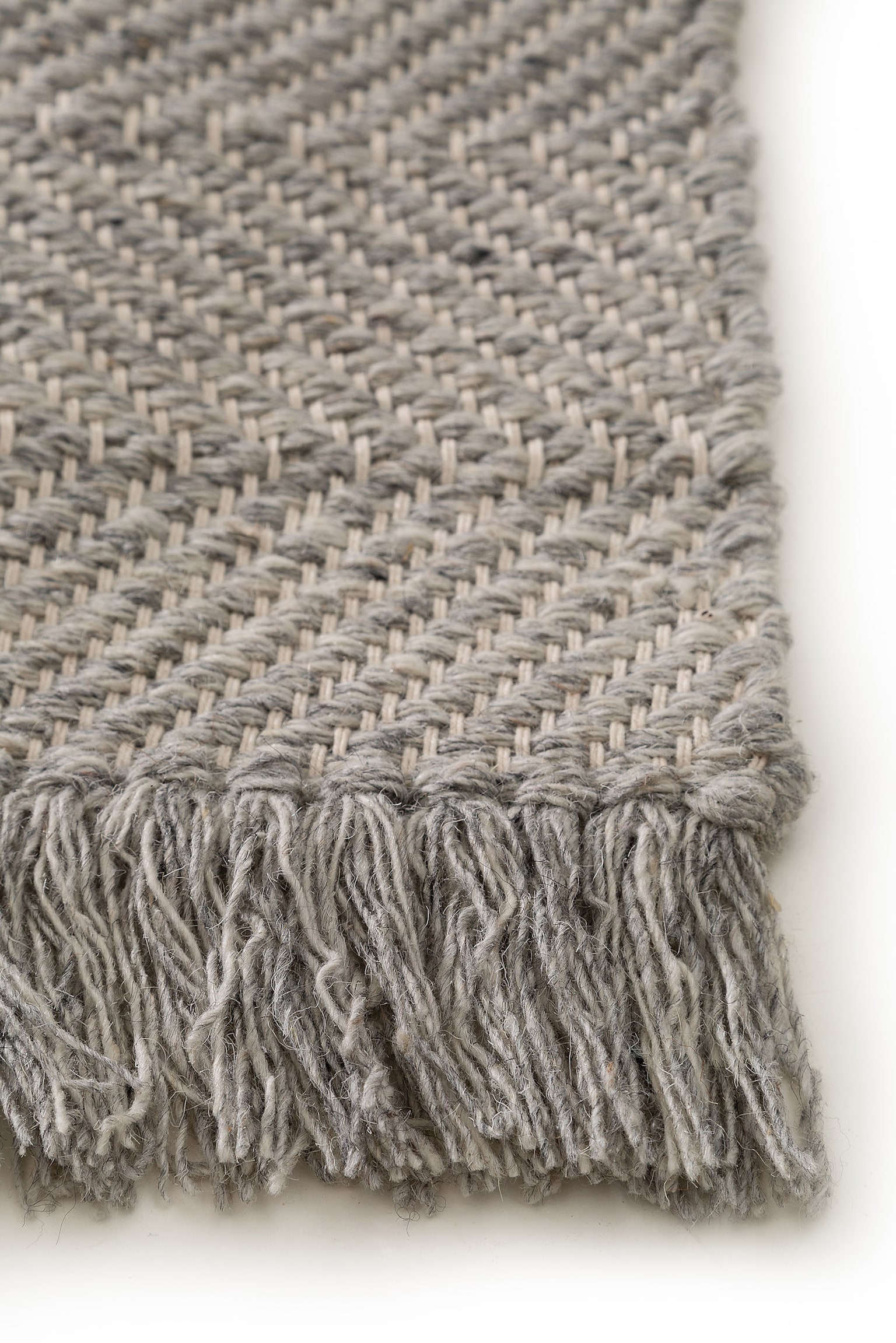 Tapis De Couloir En Laine Lars - Gris Clair - 2