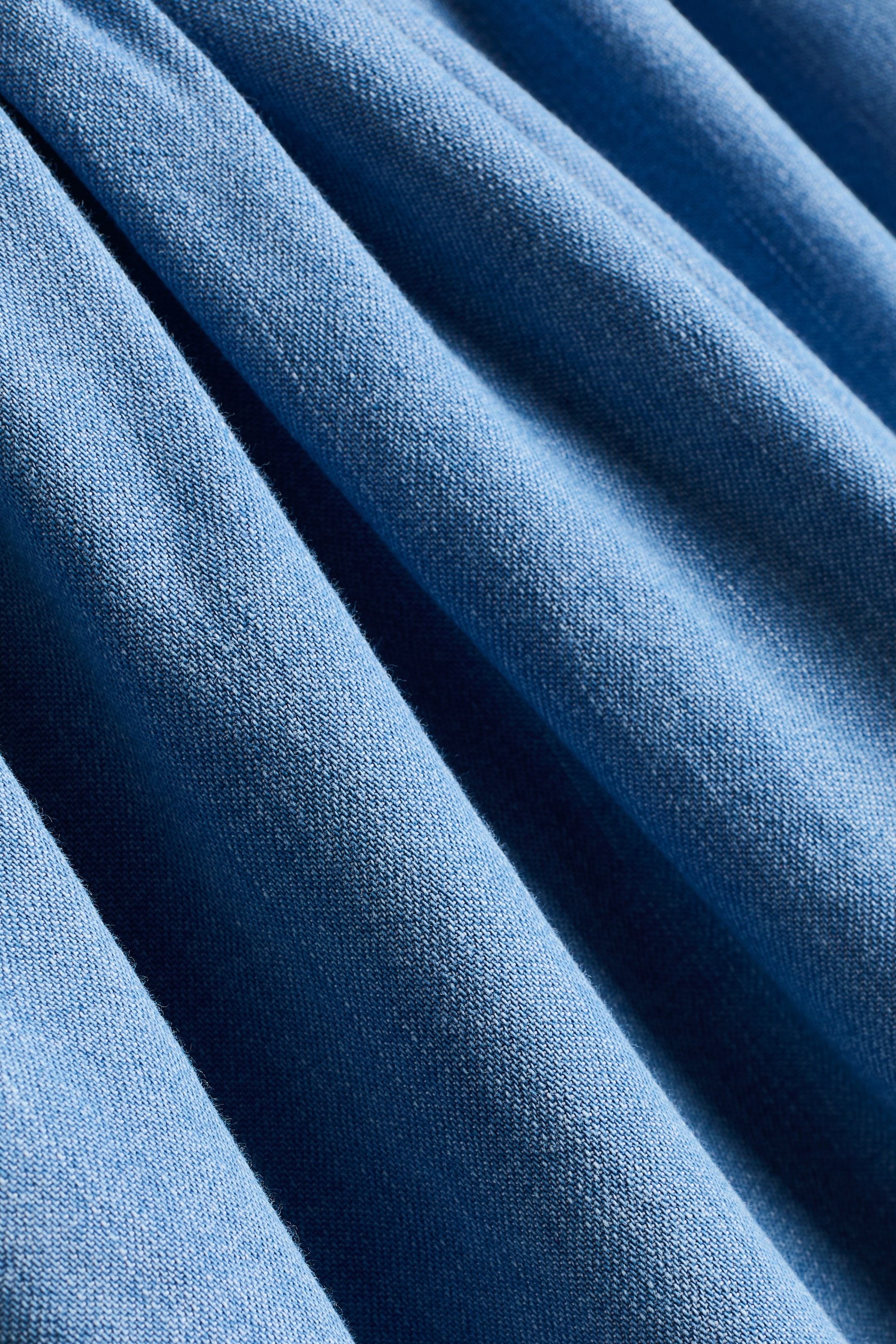 Bow-Detail Denim Dress