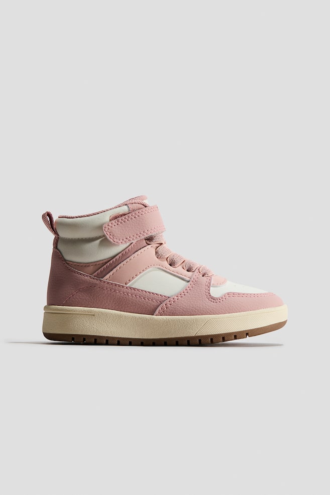 Hi-top trainers - Dusty pink - 1