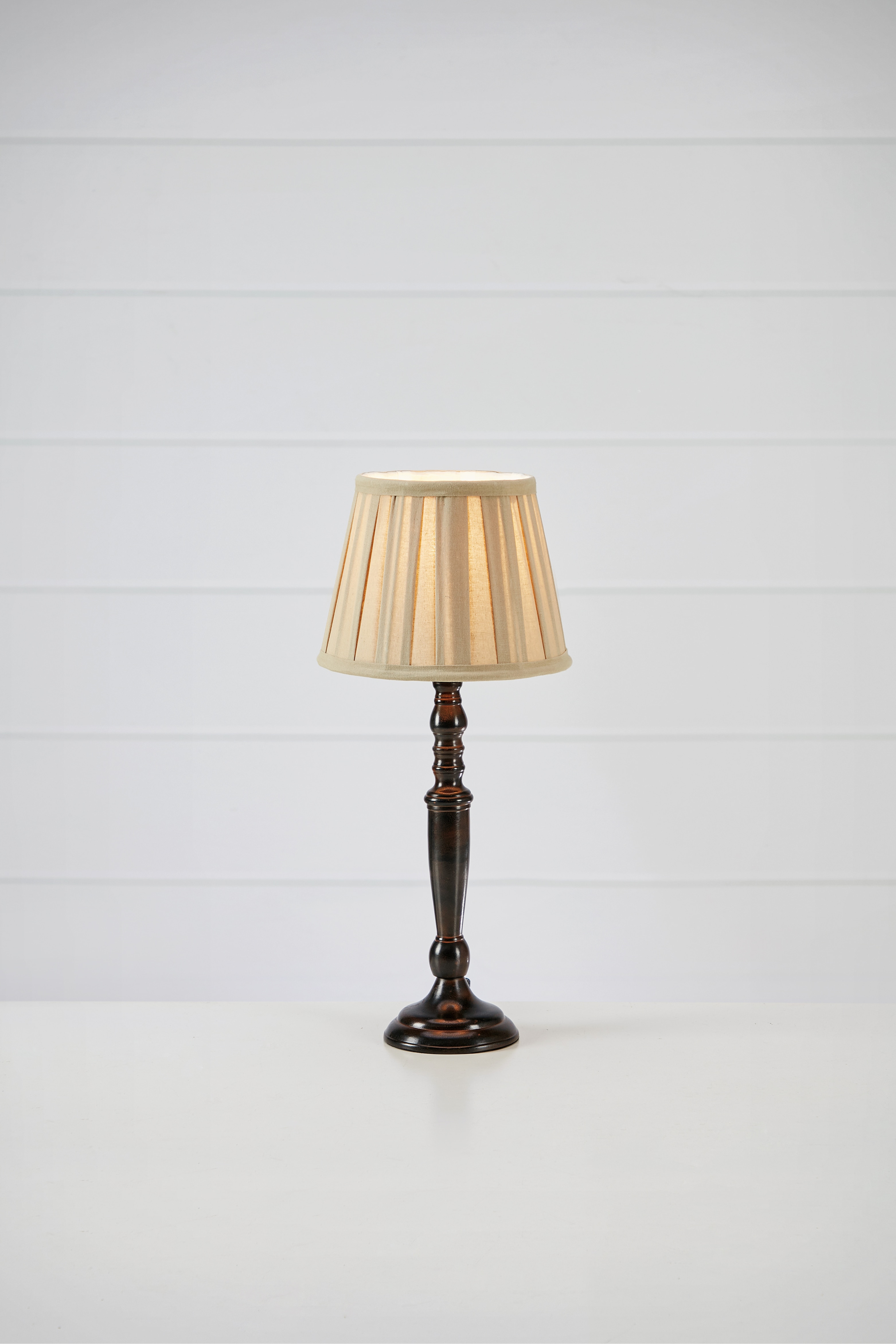 Chocolat Bordlampe Lille - Brun/beige