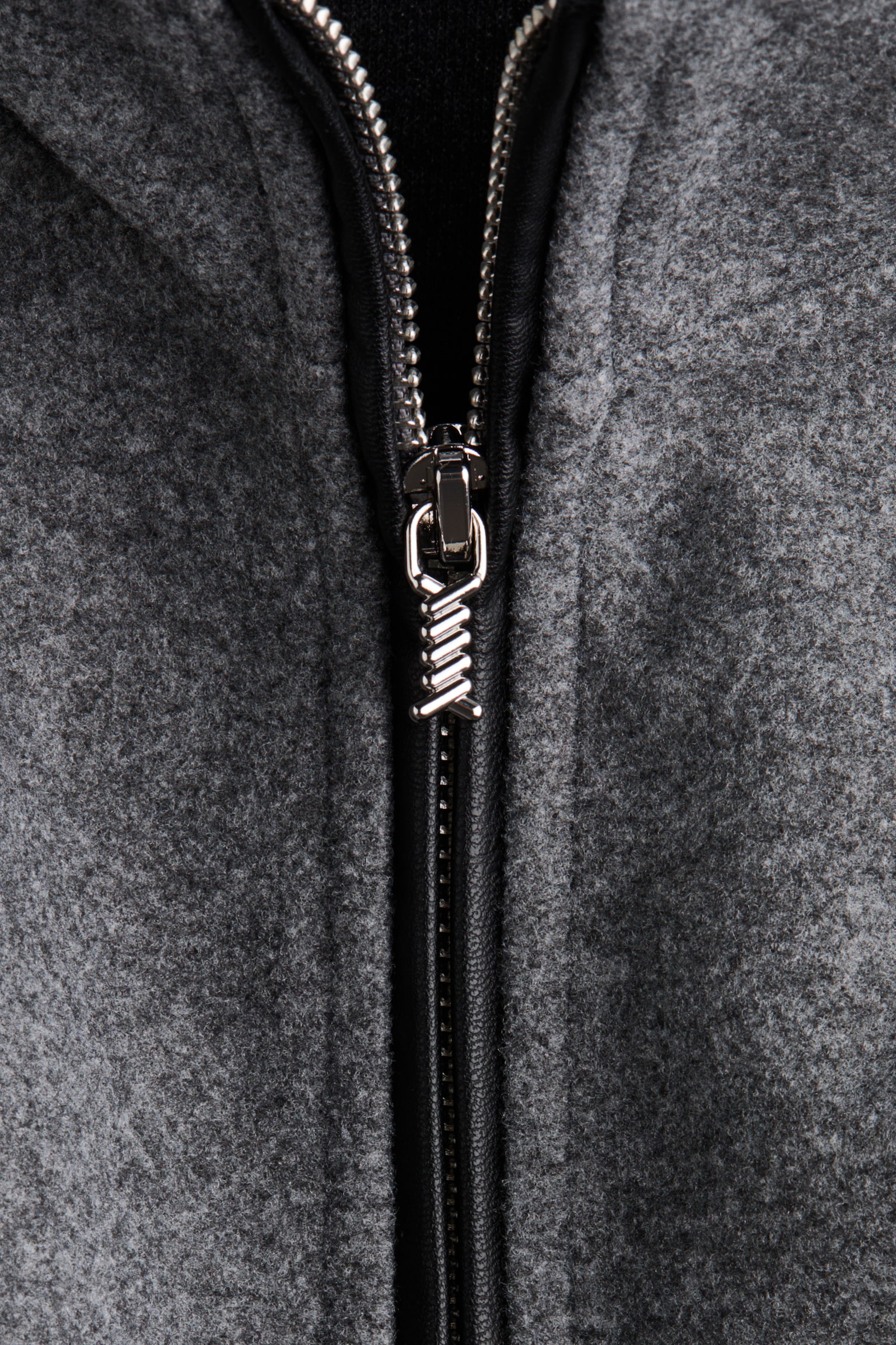 집탑 플리스 탑 - 그레이 - 6