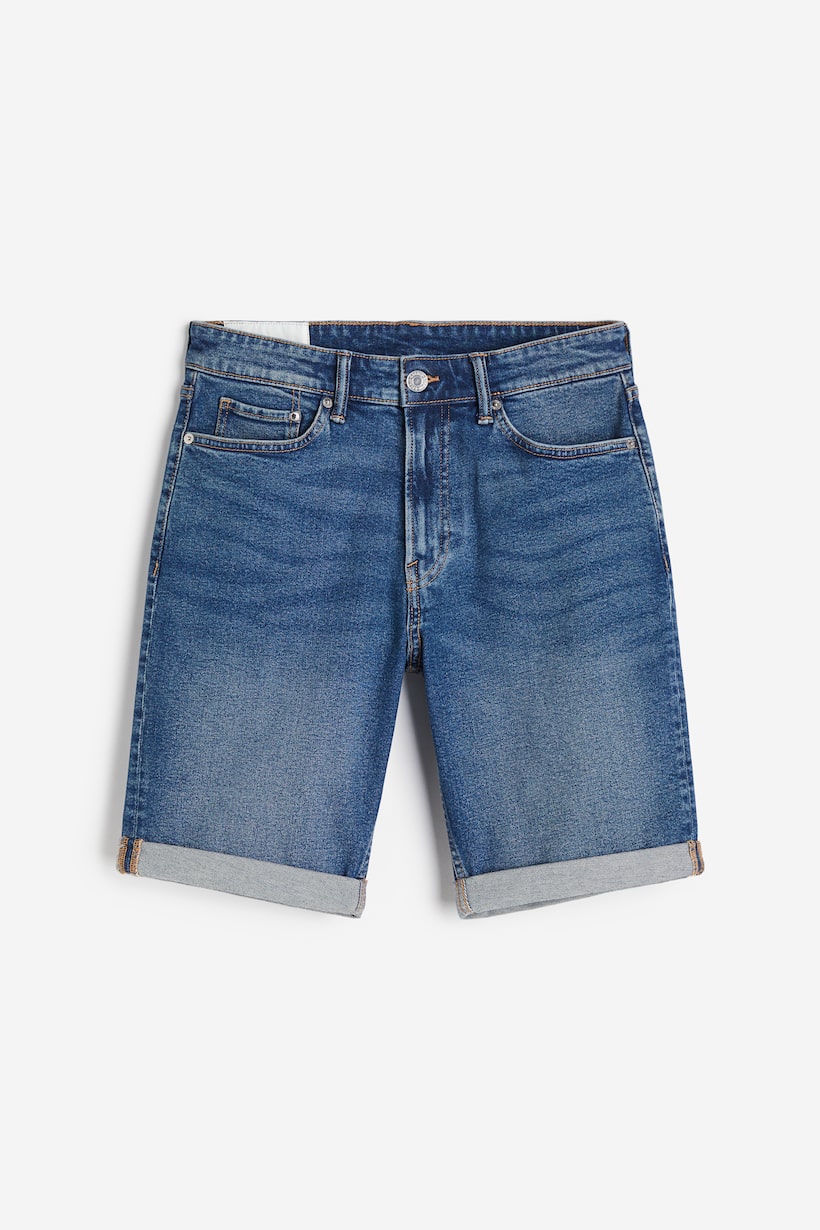 Men's Denim Shorts Cargo, Ripped, Stretch Short H&M IE