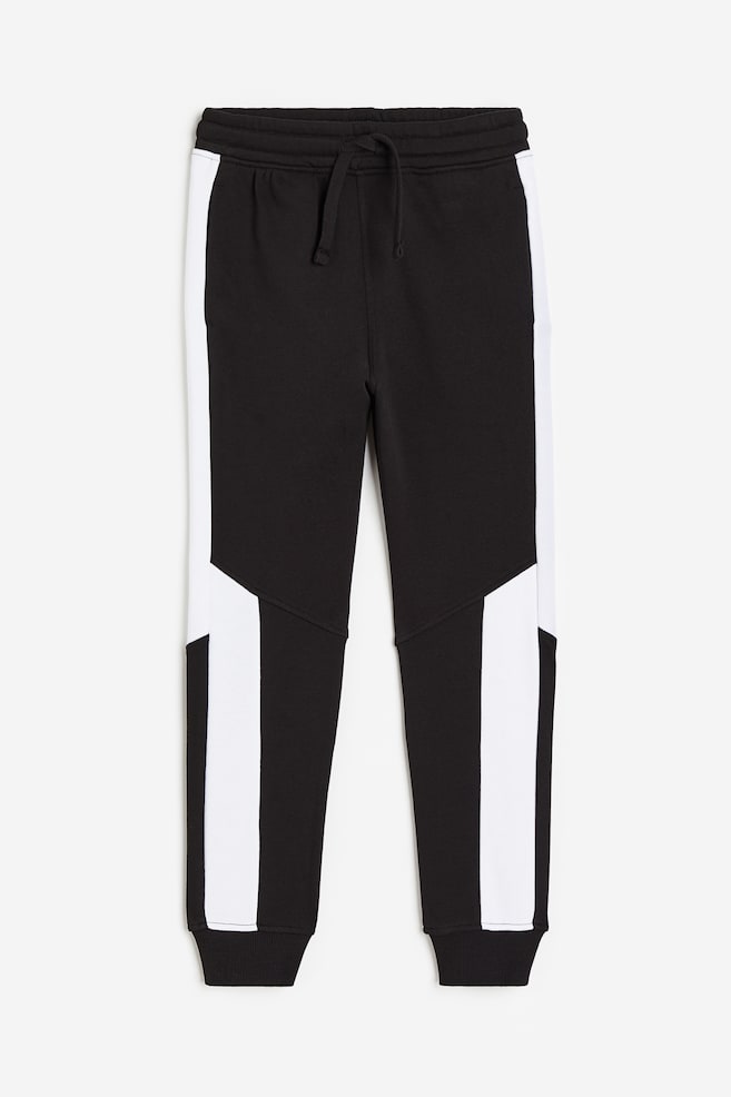 Sweatpants - Black/Block-coloured/Black/Block-coloured/Dark grey/Tie-dye - 2