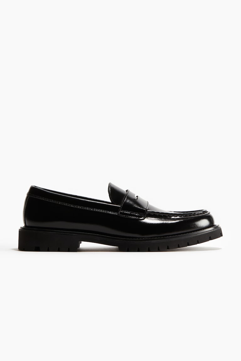 H&M Canvas workwear jacket — Chunky loafers