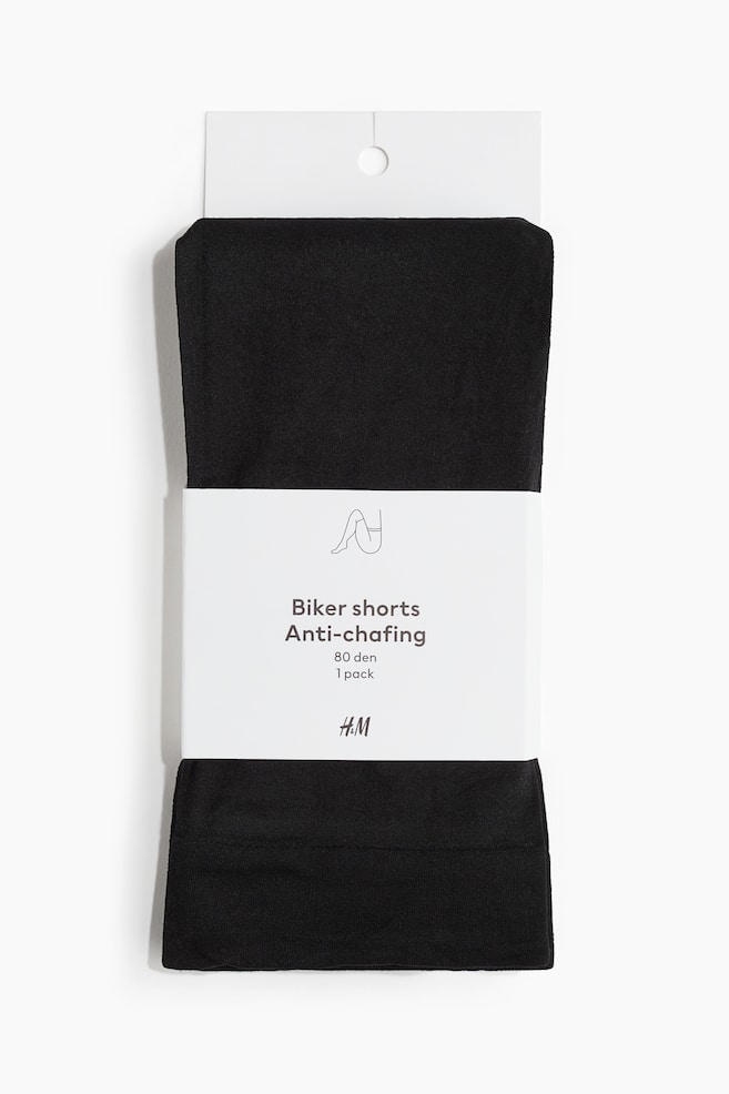 Anti-chafing Biker shorts - Black - 1