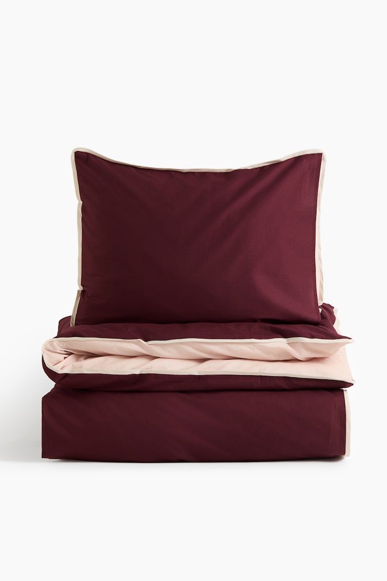 Cotton single duvet cover set