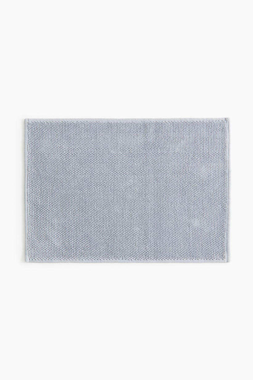 Cotton Bath Mat - Light dusty blue - Home All | H&M US
