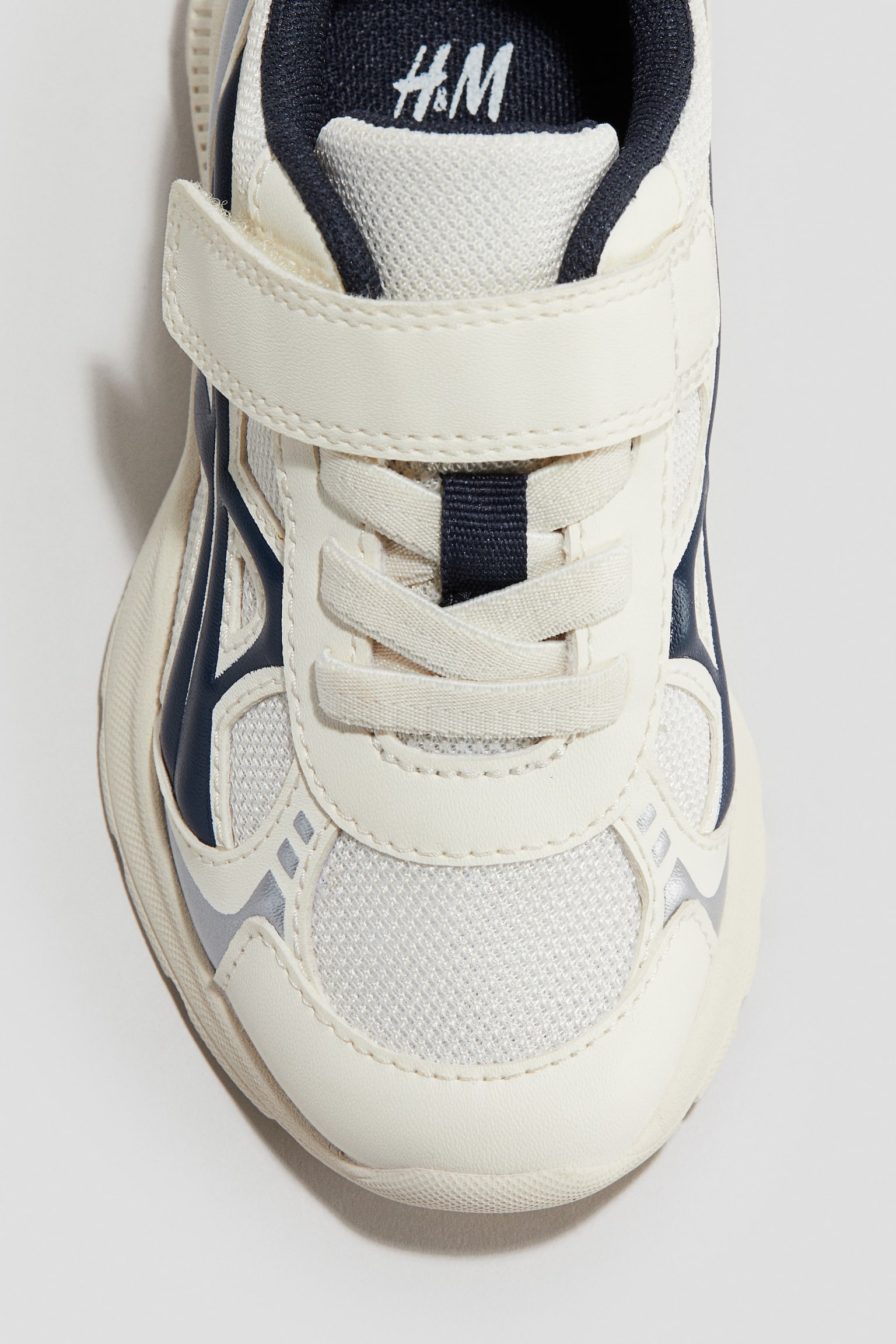 Sneakers - White/navy blue - 2