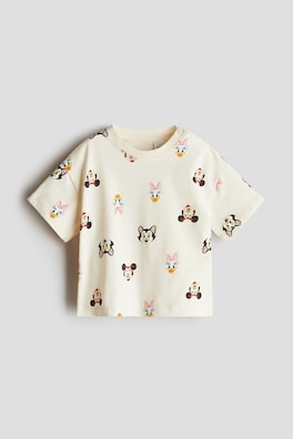 Printed Cotton T-Shirt