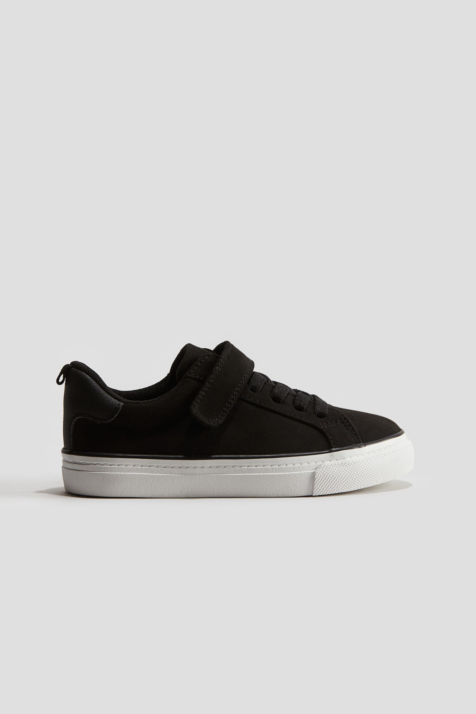 Napped Sneakers - Black - 1